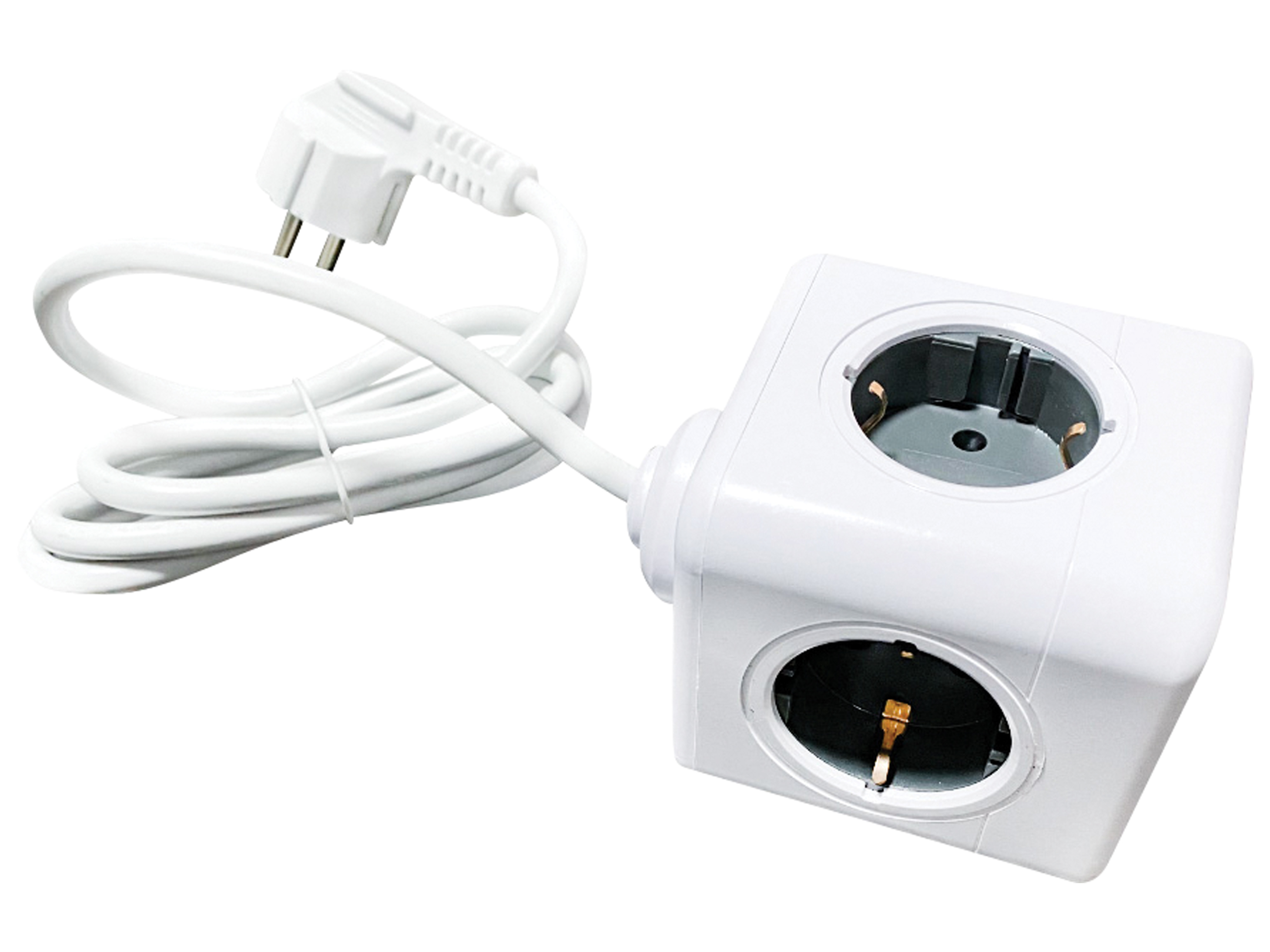 TECHNAXX Steckdosenwürfel Power Cube TX-195, 4-fach, 2x USB-A, 1x USB-C TECHNAXX Steckdosenwürfel Power Cube TX-195, 4-fach, 2x USB-A, 1x USB-C