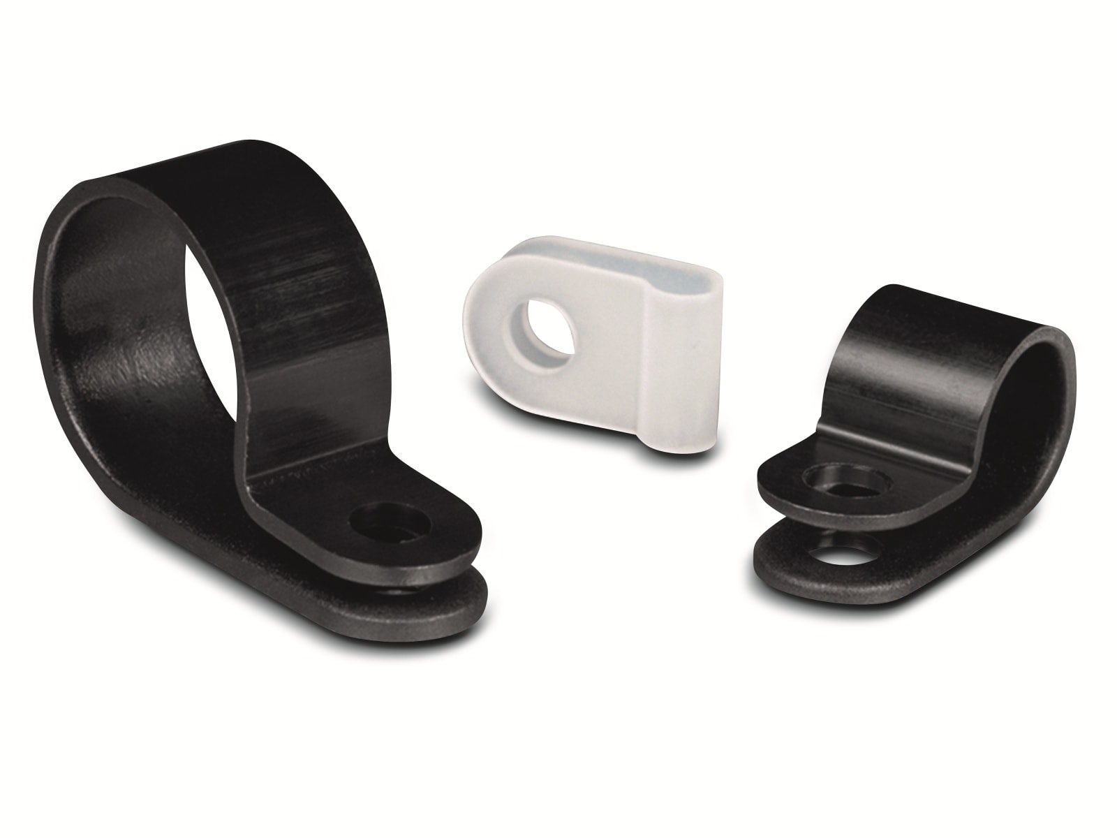 HELLERMANNTYTON Kabelschelle, Snapper, Abdeckung, 211-60005, H6P, schwarz, 1 Stück