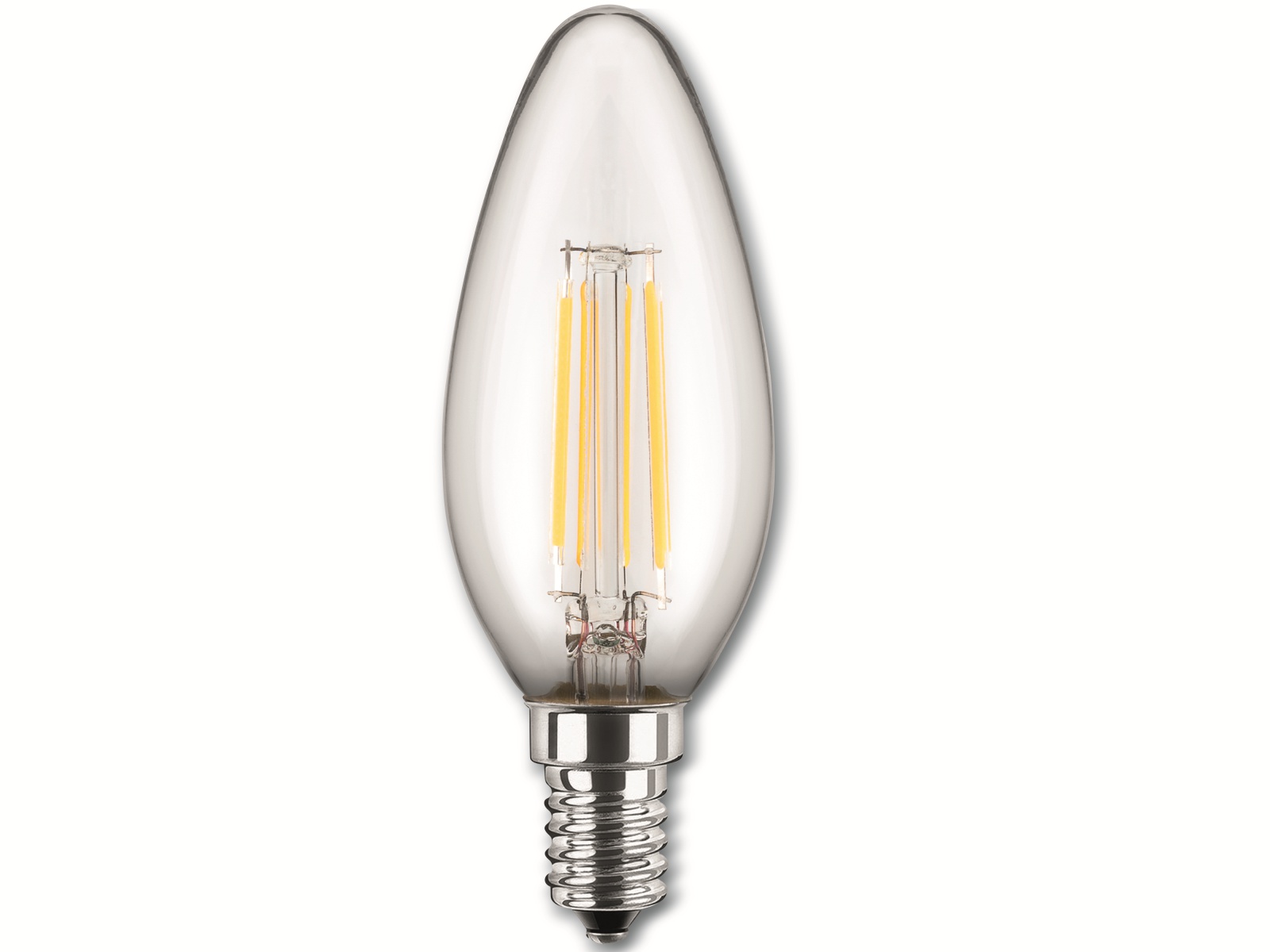 BLULAXA LED-Filament-Lampe, C35, E14, EEK: E, 6,5 W, 810 lm, 2700 K BLULAXA LED-Filament-Lampe, C35, E14, EEK: E, 6,5 W, 810 lm, 2700 K