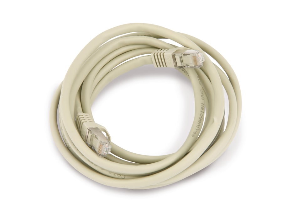 S-IMPULS RJ45 Patchkabel S/FTP (PIMF), m. CAT.7 Rohkabel, 15 m, grau
