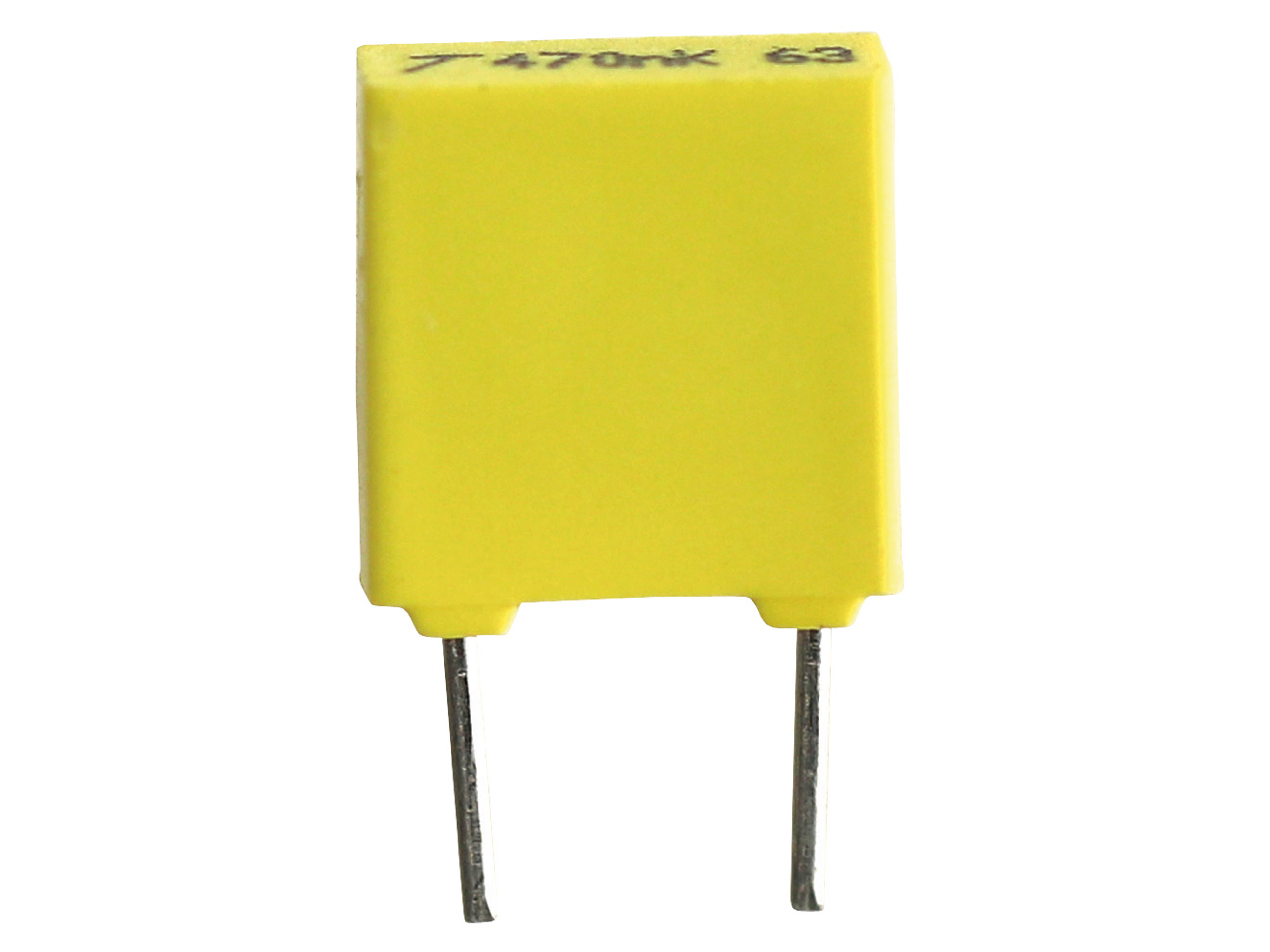 Folienkondensator MKP, 470 nF/63 V-
