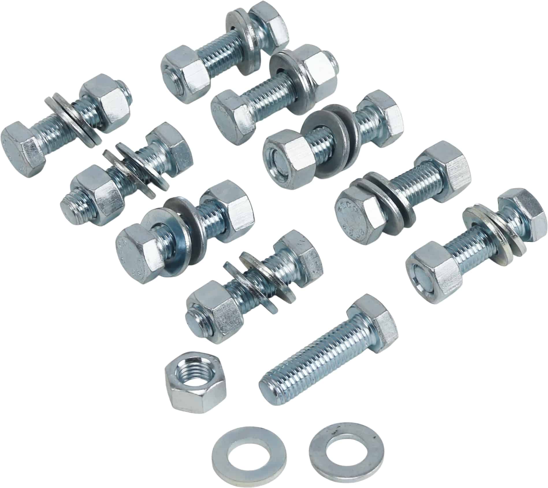 Schrauben M12x40, verzinkt, 10 Stück Schrauben M12x40, verzinkt, 10 Stück