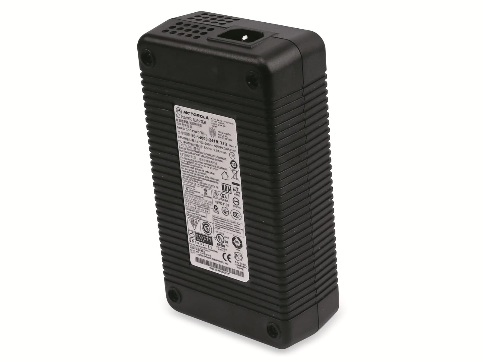 Schaltnetzteil, MOTOROLA, 50-14000-241R, 12 V-/9 A Schaltnetzteil, MOTOROLA, 50-14000-241R, 12 V-/9 A