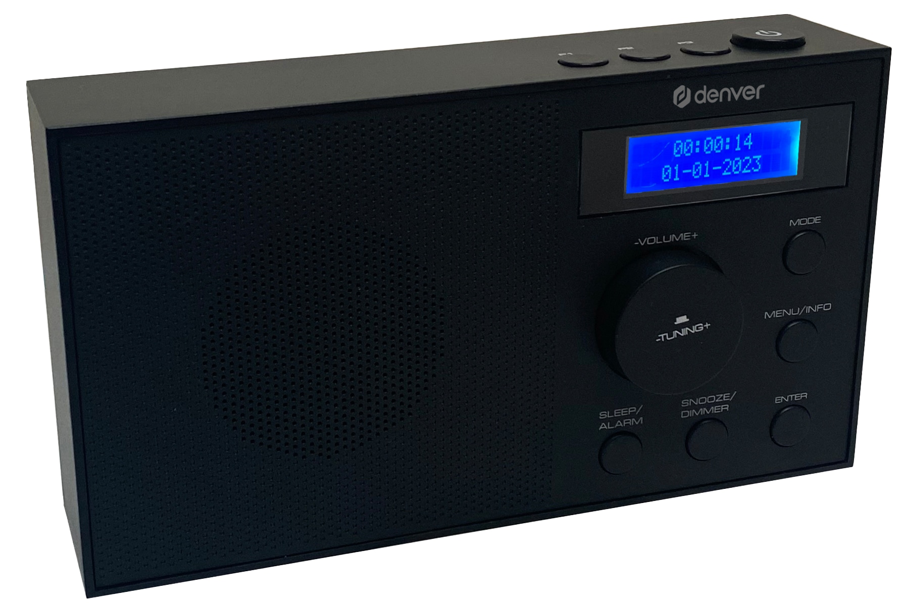 DENVER DAB+/UKW-Radio DAB-51B, schwarz DENVER DAB+/UKW-Radio DAB-51B, schwarz