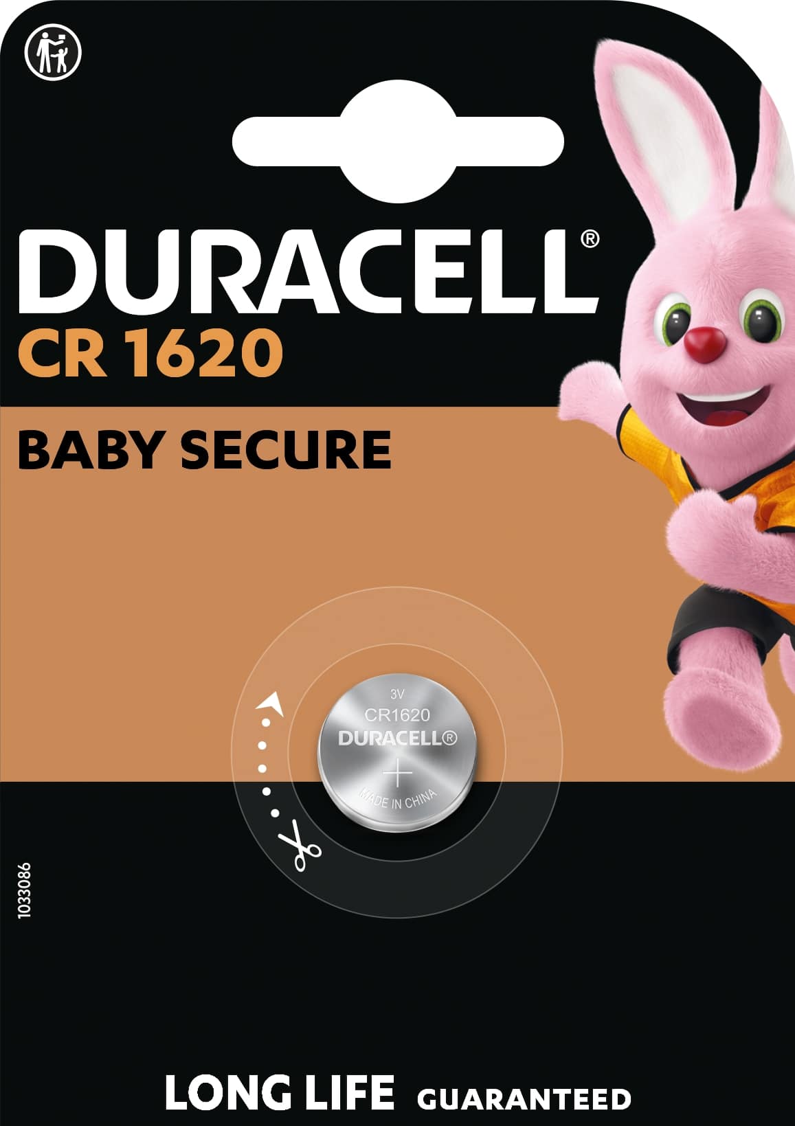 DURACELL Lithium-Knopfzelle CR1620, 3V, Electronics