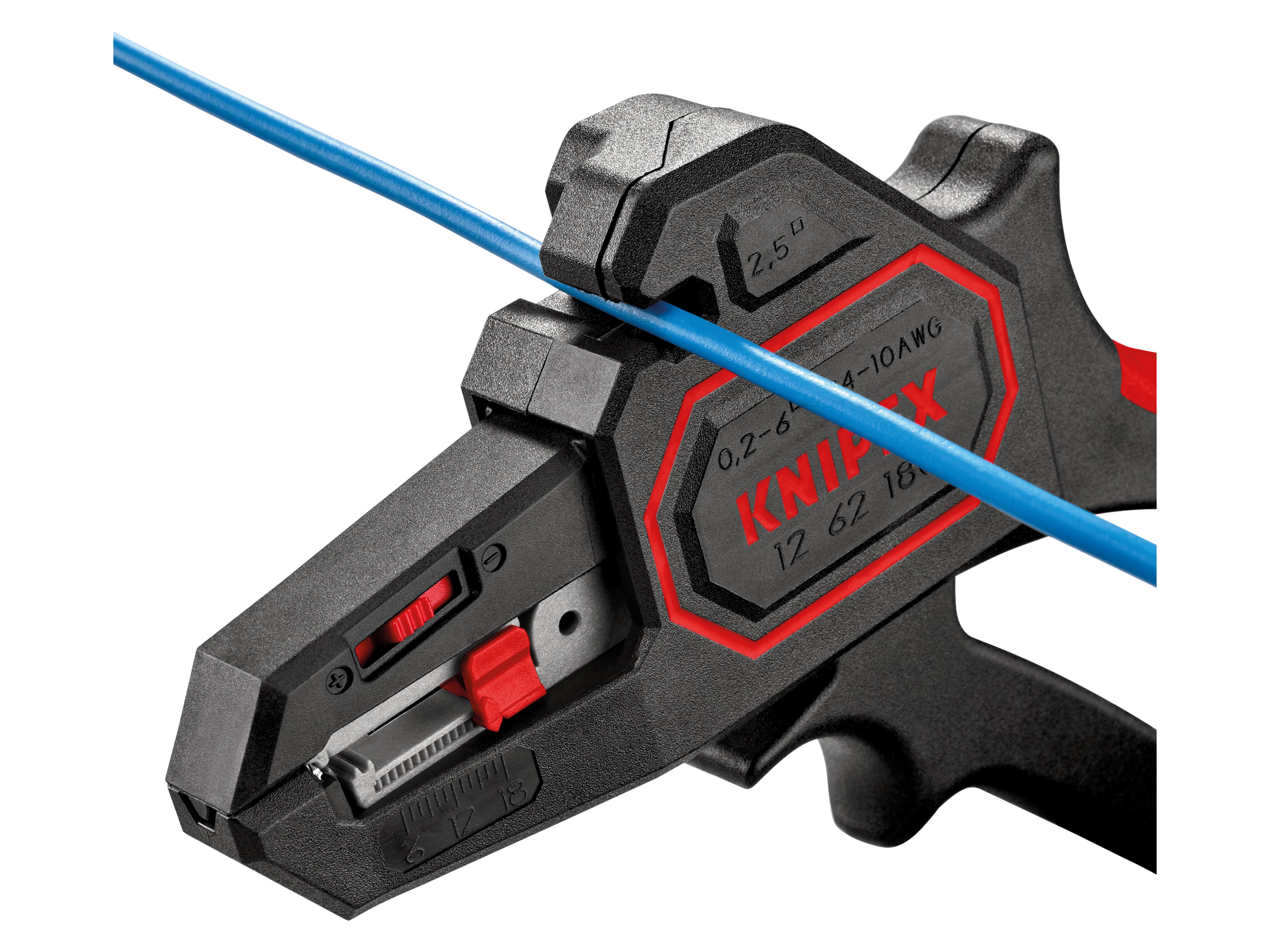 KNIPEX Automatische Abisolierzange, 12 62 180