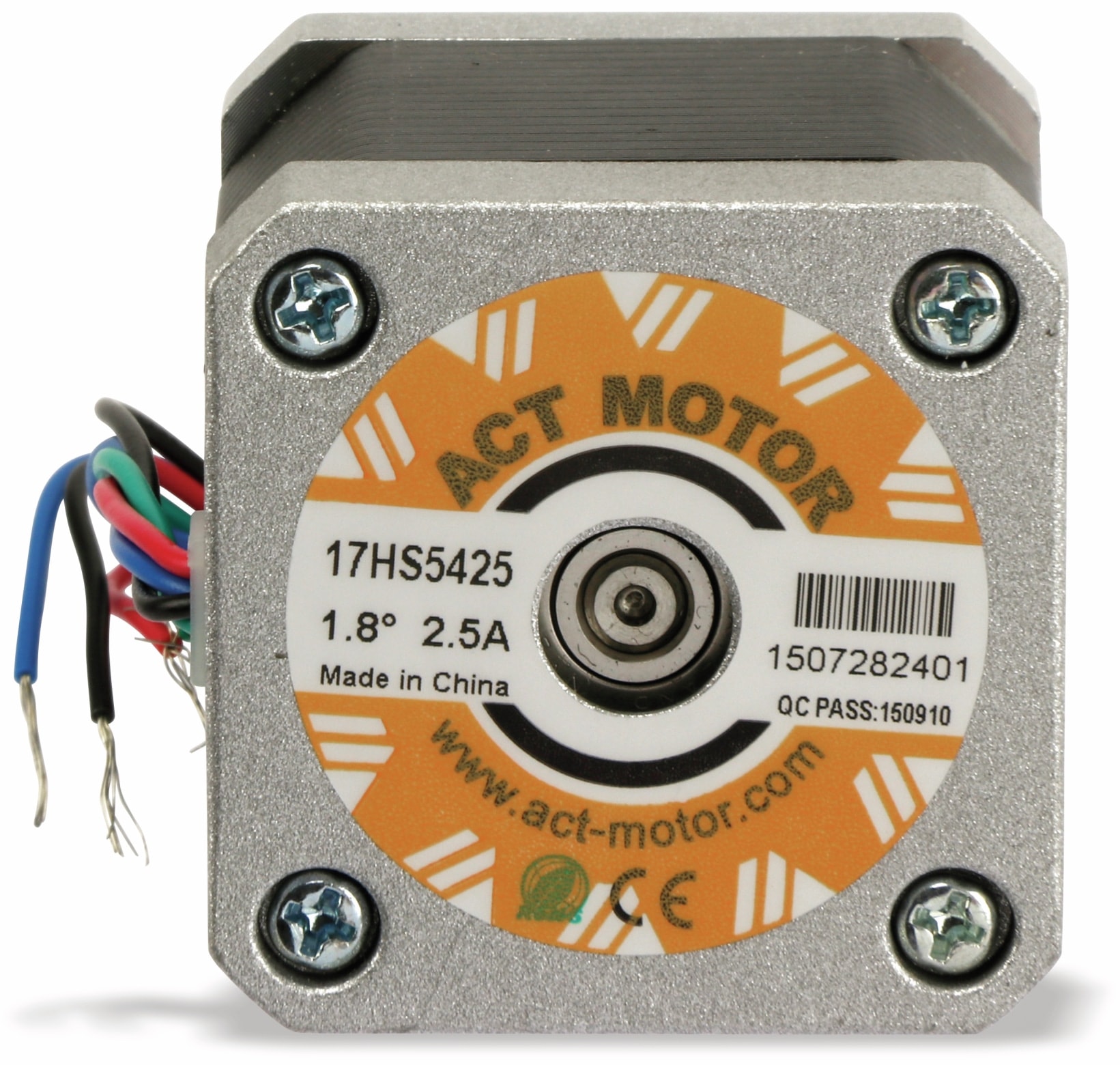 ACT MOTOR Schrittmotor 17HS5425 1,8°, 2 Phasen, 3,1 V ACT MOTOR Schrittmotor 17HS5425 1,8°, 2 Phasen, 3,1 V