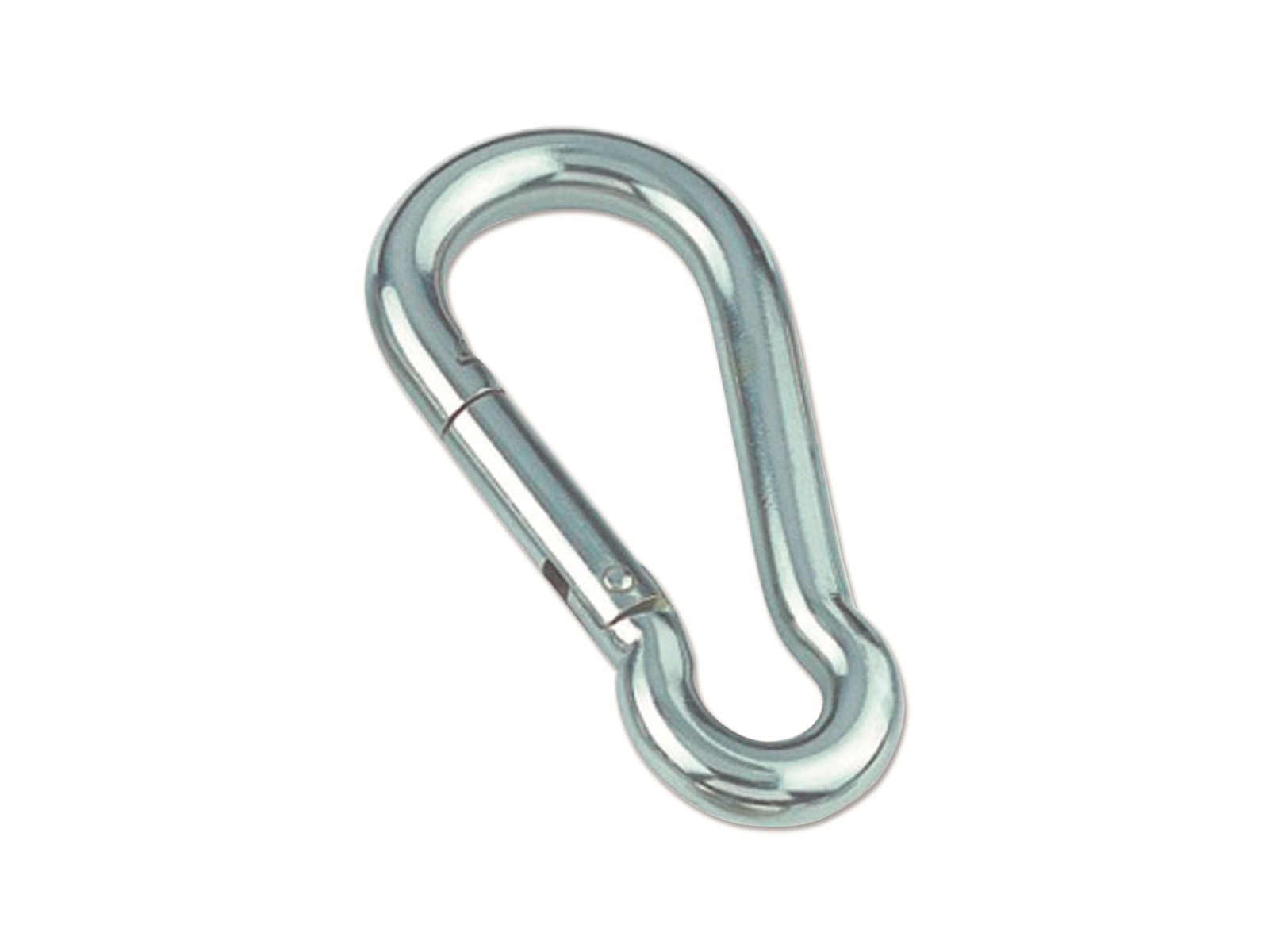 MARINETECH Karabinerhaken, Edelstahl A4, 12x140 mm, 2 Stück