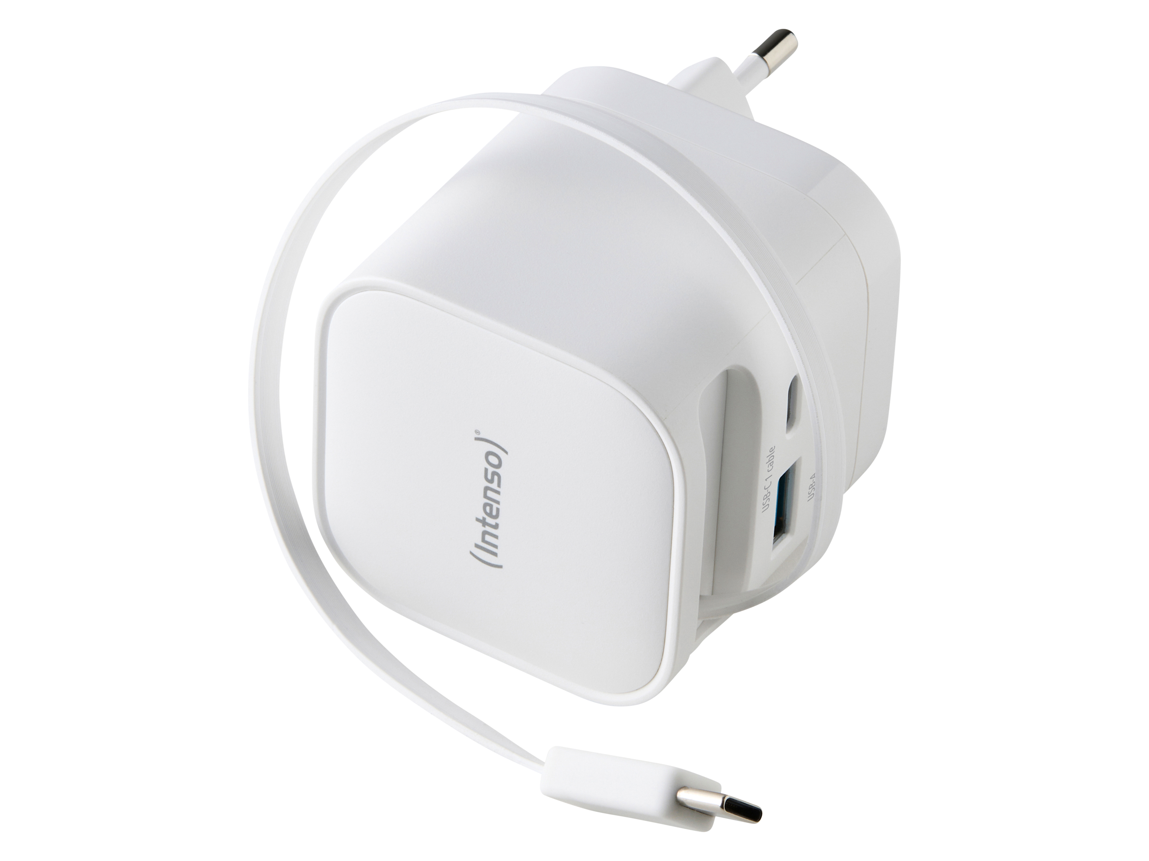 INTENSO Schnellladegerät 7806520, 65 W, weiß