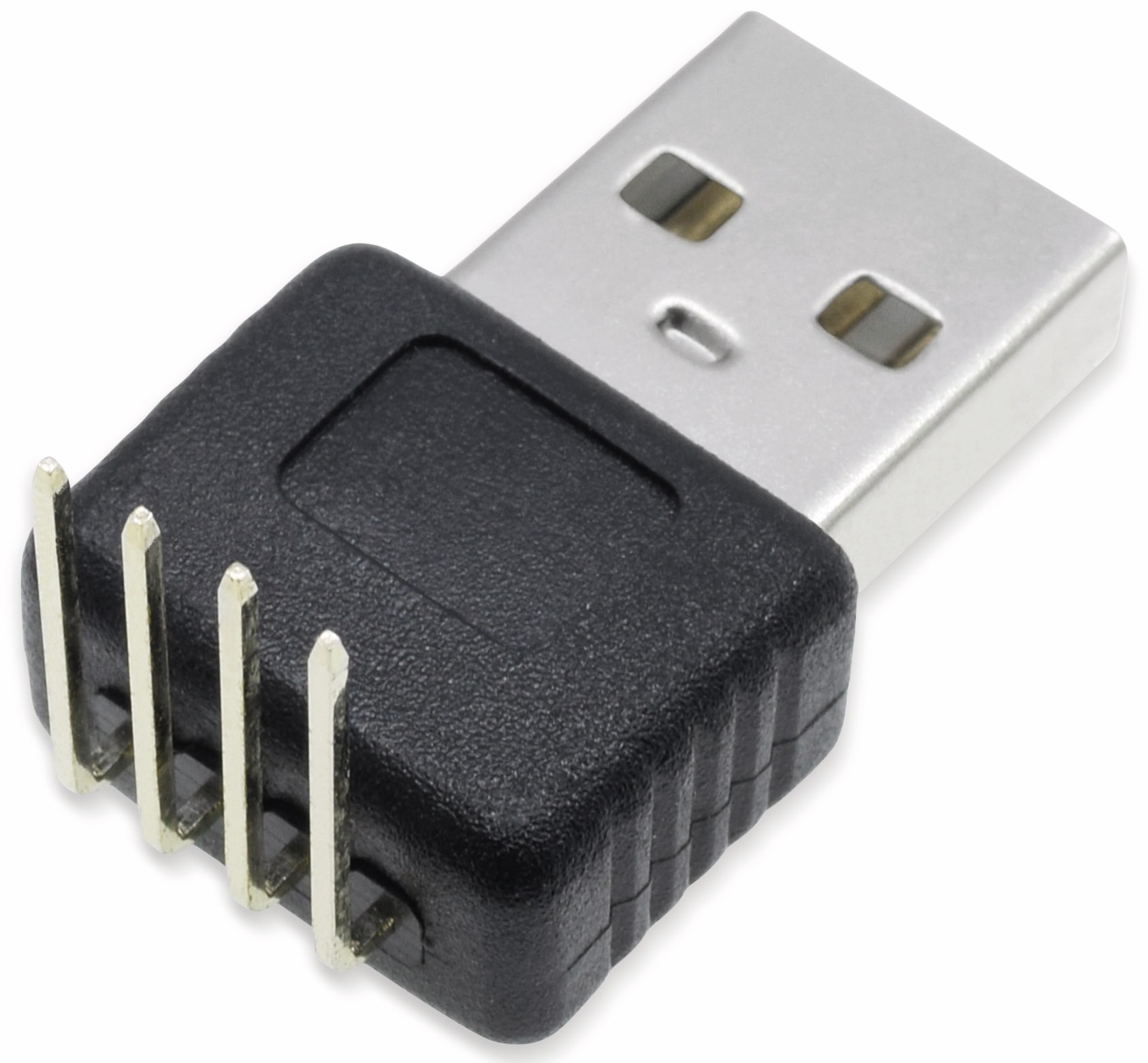 Steckverbinder, USB A, Printmontage 90°, Stecker Steckverbinder, USB A, Printmontage 90°, Stecker
