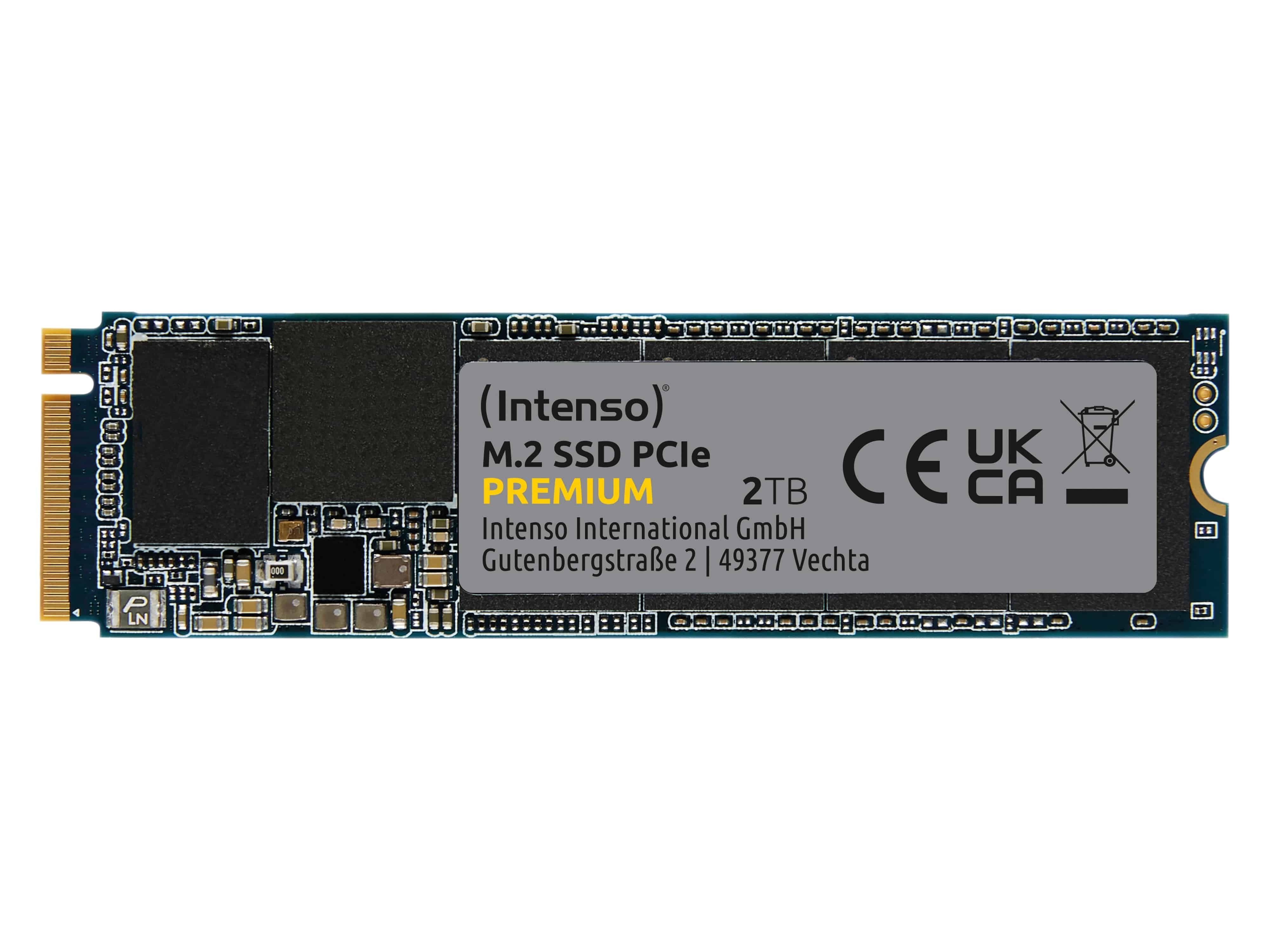 INTENSO M.2 SSD Premium, 2 TB, PCIe INTENSO M.2 SSD Premium, 2 TB, PCIe