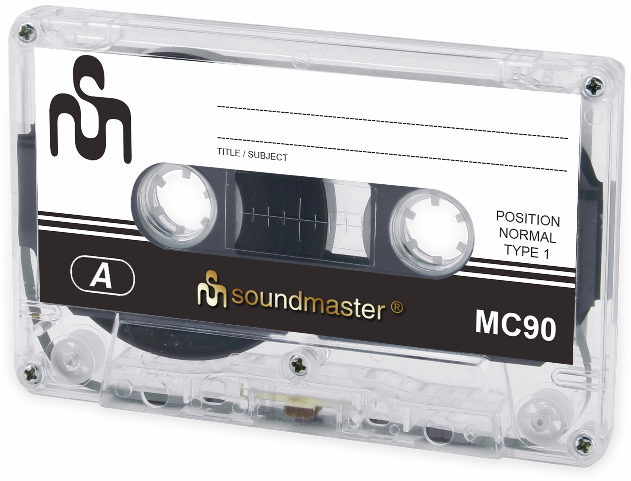 SOUNDMASTER Leerkassette MC90 IEC1, 5er Pack SOUNDMASTER Leerkassette MC90 IEC1, 5er Pack
