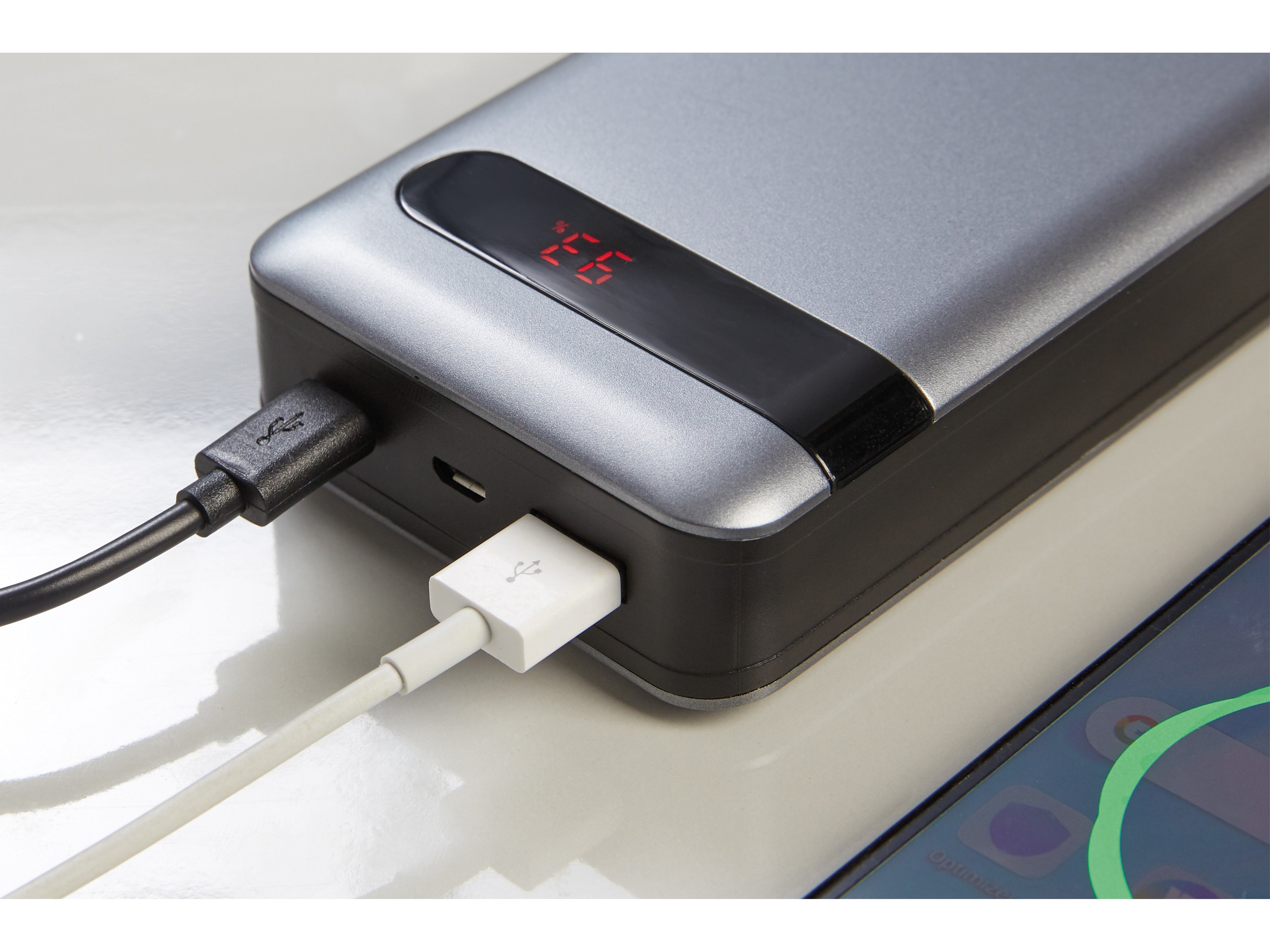 INTENSO USB Powerbank 7332354 PD 20000, 20.000mAh, anthrazit