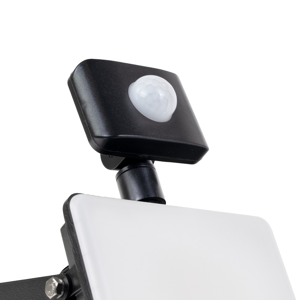 LUXULA LED-Fluter mit Bewegungsmelder, EEK: F, 30W, 3000lm, 4000K, IP55, mattschwarz LUXULA LED-Fluter mit Bewegungsmelder, EEK: F, 30W, 3000lm, 4000K, IP55, mattschwarz