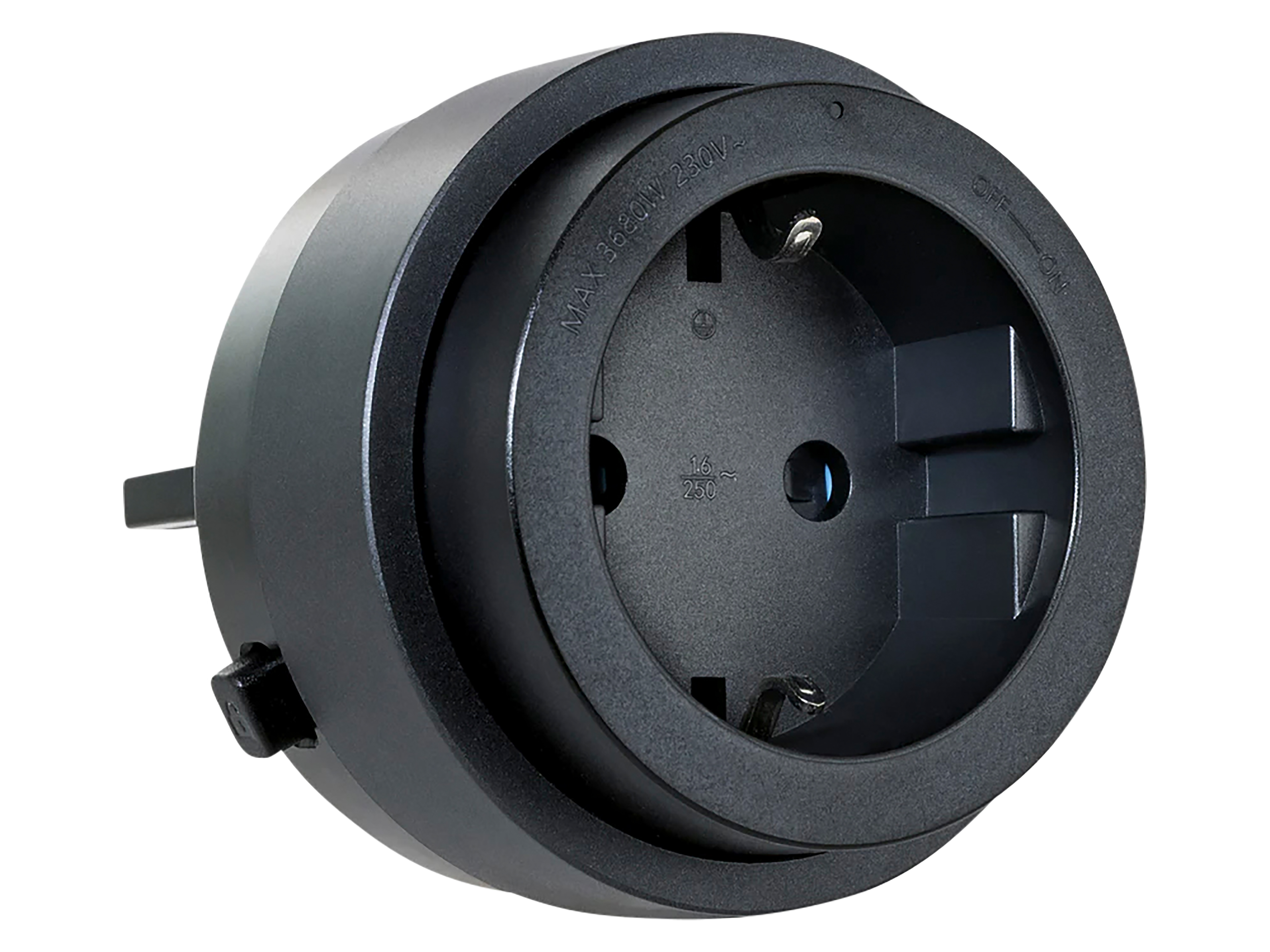 SCHWAIGER Steckdose für Modulare Stromleiste, 230 V, schwarz