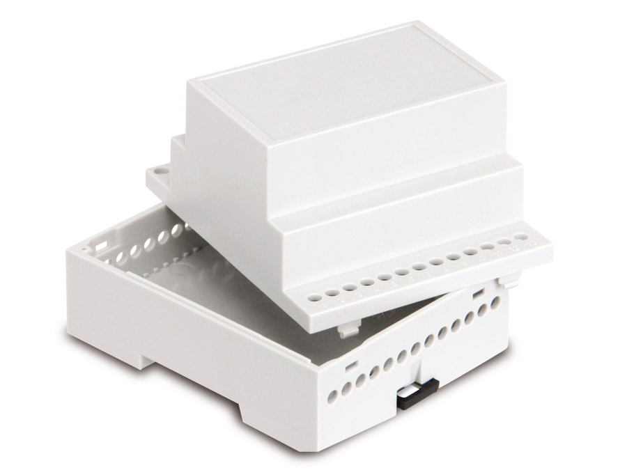 H-TRONIC Hutschienengehäuse, 4-C, 71x71x90 mm