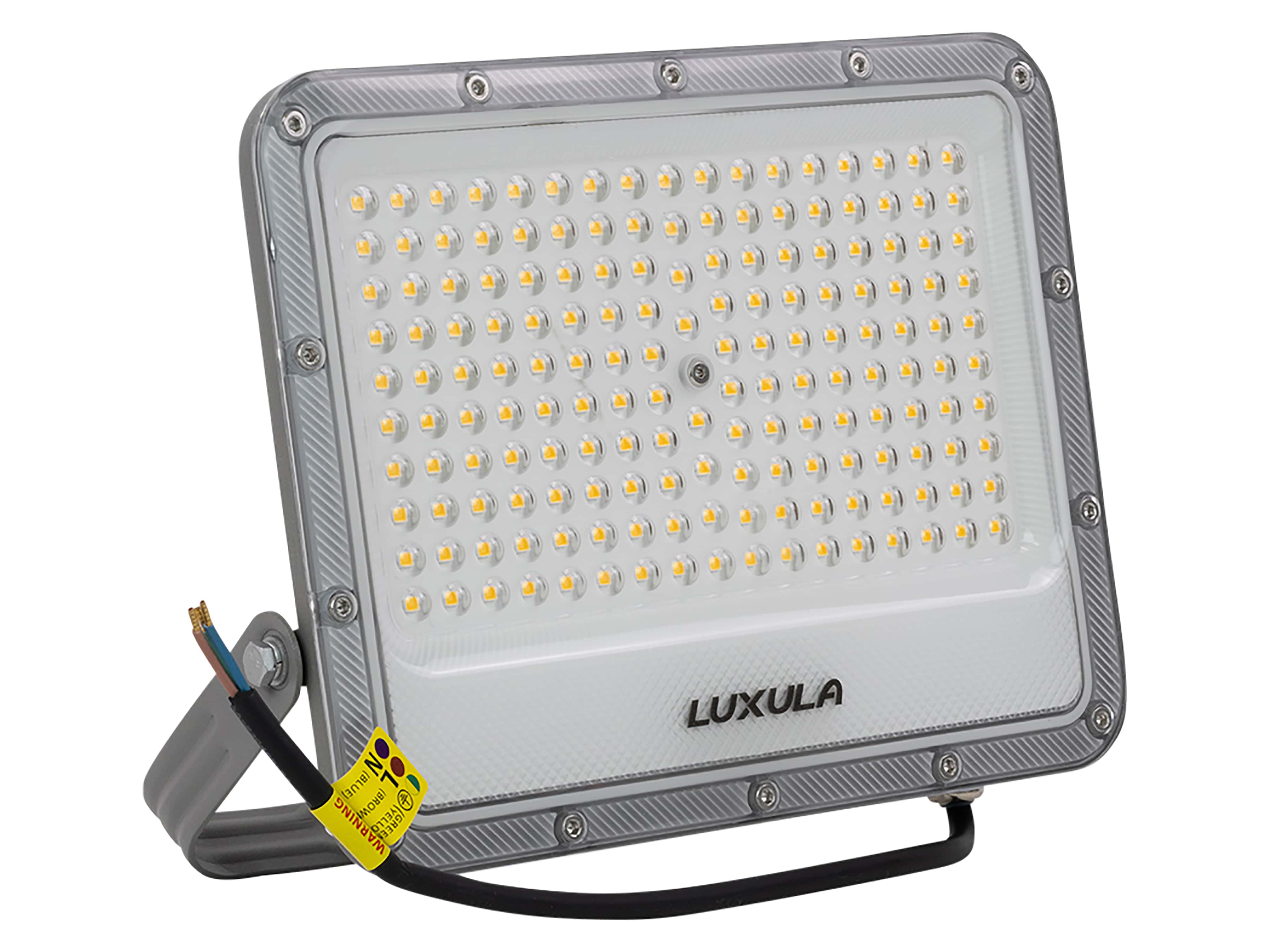 LUXULA LED-Fluter, EEK: E, 100W, 12000lm, 4000K, IP65, grau