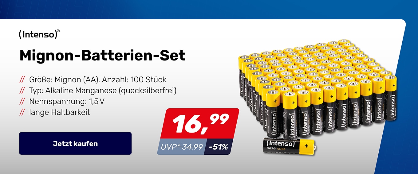 Mignon-Batterien-Set Mignon-Batterien-Set