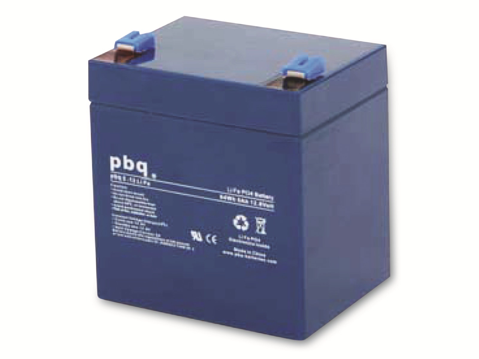 PBQ LiFePO4-Akku, LF5-12, 12,8V/5000mAh PBQ LiFePO4-Akku, LF5-12, 12,8V/5000mAh