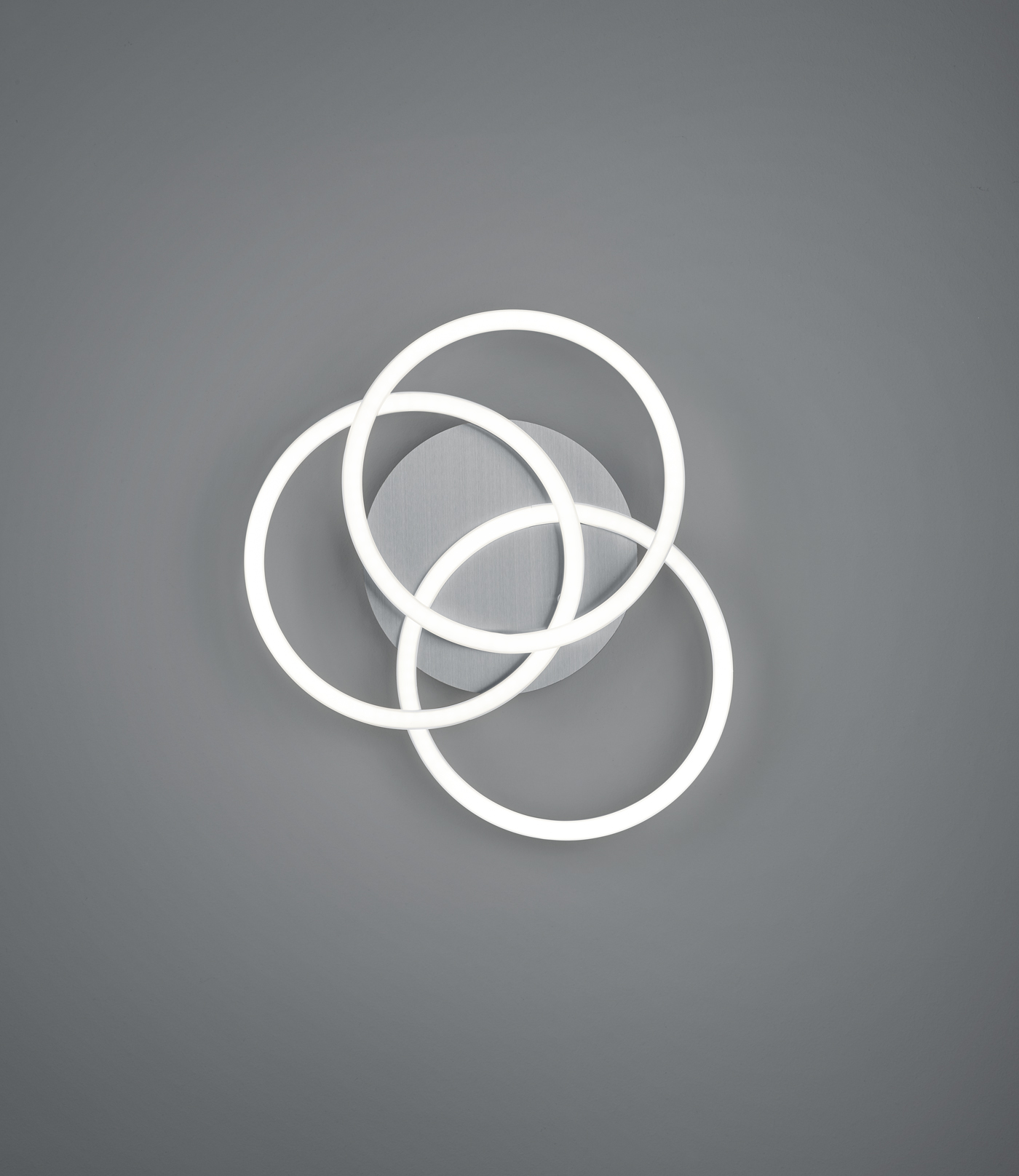 REALITY LED-Deckenleuchte Circle R62823107 nickel-matt, 27 W, 3200 lm CCT