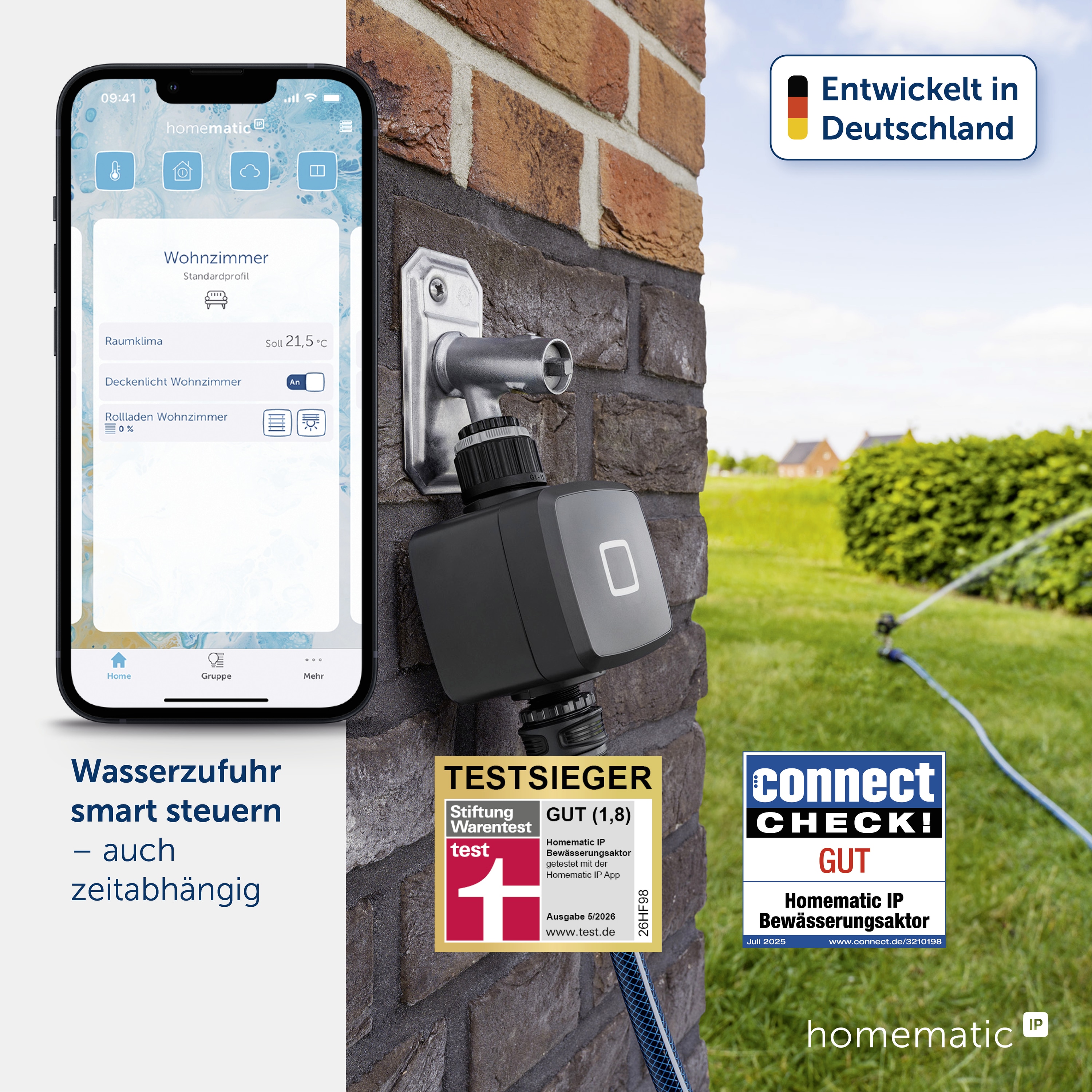 HOMEMATIC IP 162114A0 Bewässerungsaktor HOMEMATIC IP 162114A0 Bewässerungsaktor