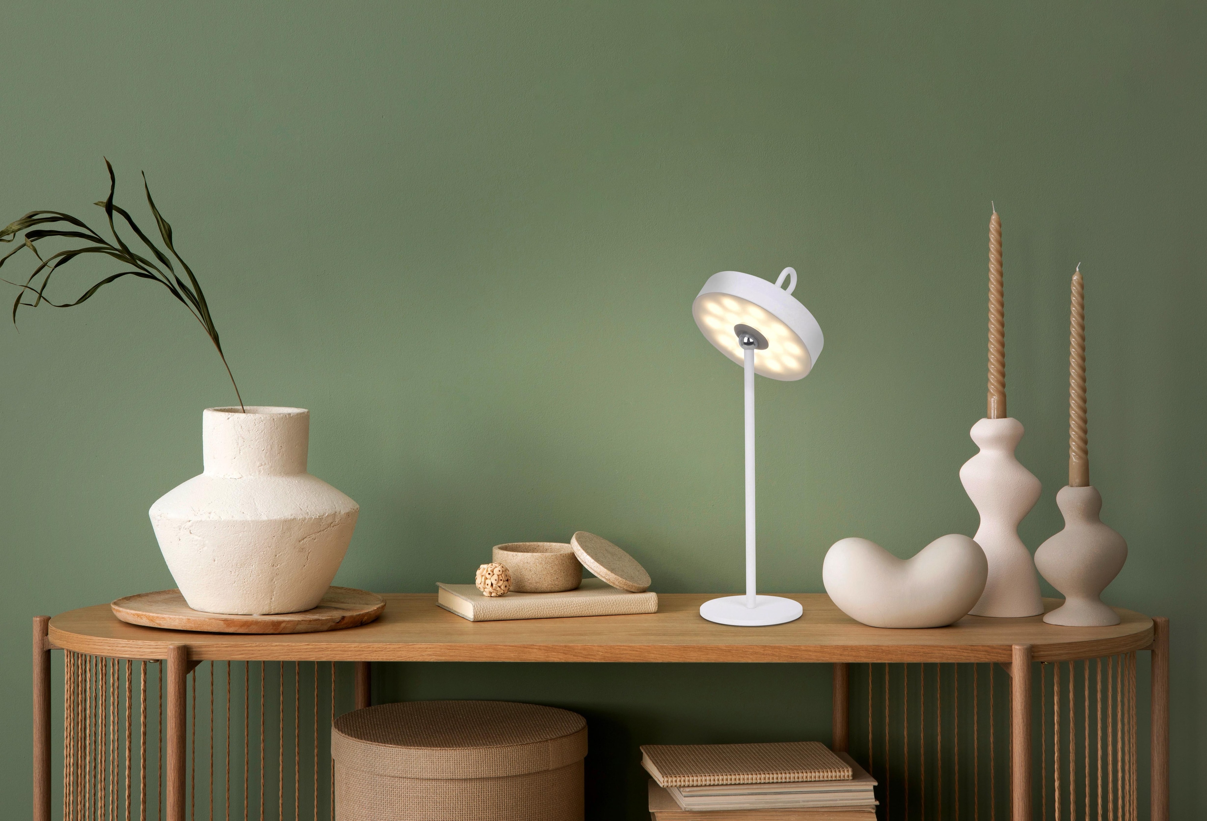 NÄVE LED-Tischleuchte 5315323, 3W, 260lm, 3000K, Akku, magnetisch, weiß NÄVE LED-Tischleuchte 5315323, 3W, 260lm, 3000K, Akku, magnetisch, weiß