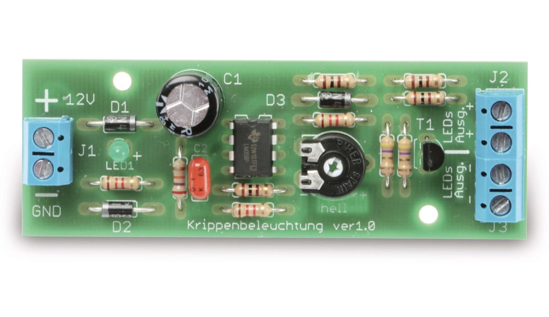 Bausatz Krippenbeleuchtung V1.0