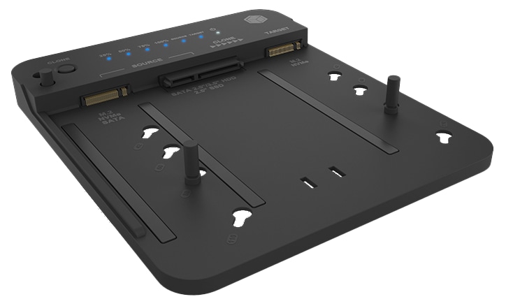 ICY BOX CloneStation & DockingStation IB-2913MCL-C31 M.2 NVME & SATA 2.5''/3.5'' SSD/HDD
