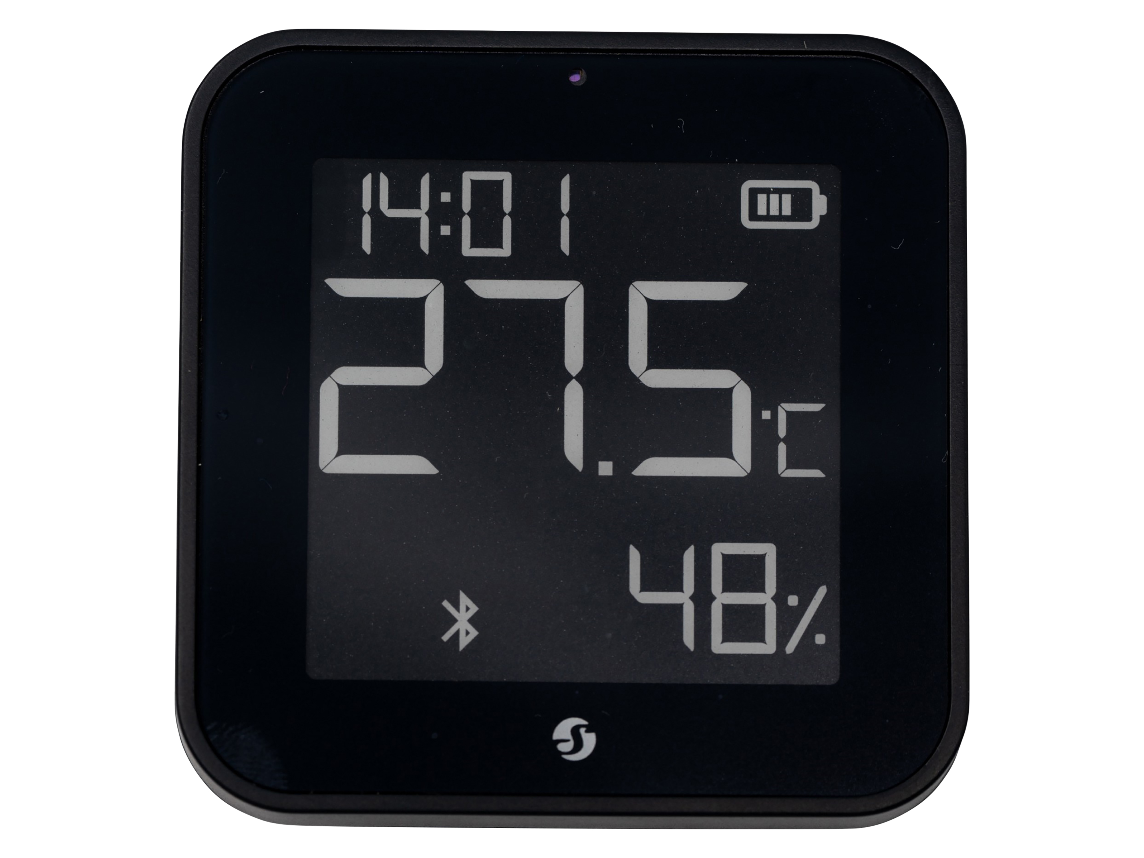SHELLY Bluetooth Temperatur- & Feuchtigkeitssensor, Blu ZB H&T, schwarz