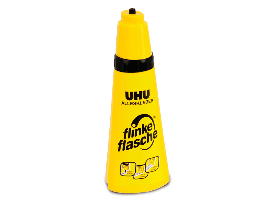 Alleskleber UHU FLINKE FLASCHE, 90 g Alleskleber UHU FLINKE FLASCHE, 90 g