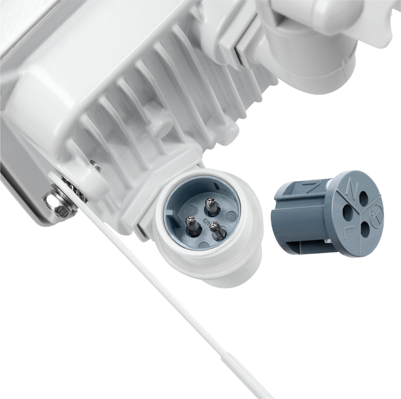 GOOBAY LED-Fluter mit Bewegungsmelder, 50W, 4250lm, 4000K, weiß GOOBAY LED-Fluter mit Bewegungsmelder, 50W, 4250lm, 4000K, weiß