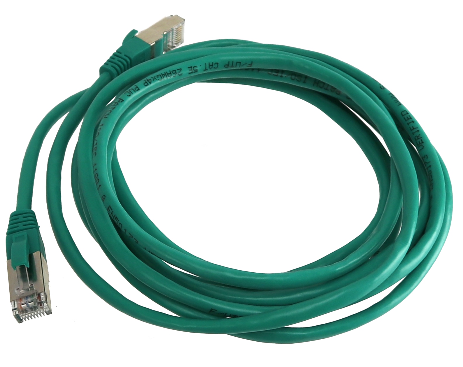 CAT.5E Patchkabel, 3 m, grün, UTP CAT.5E Patchkabel, 3 m, grün, UTP