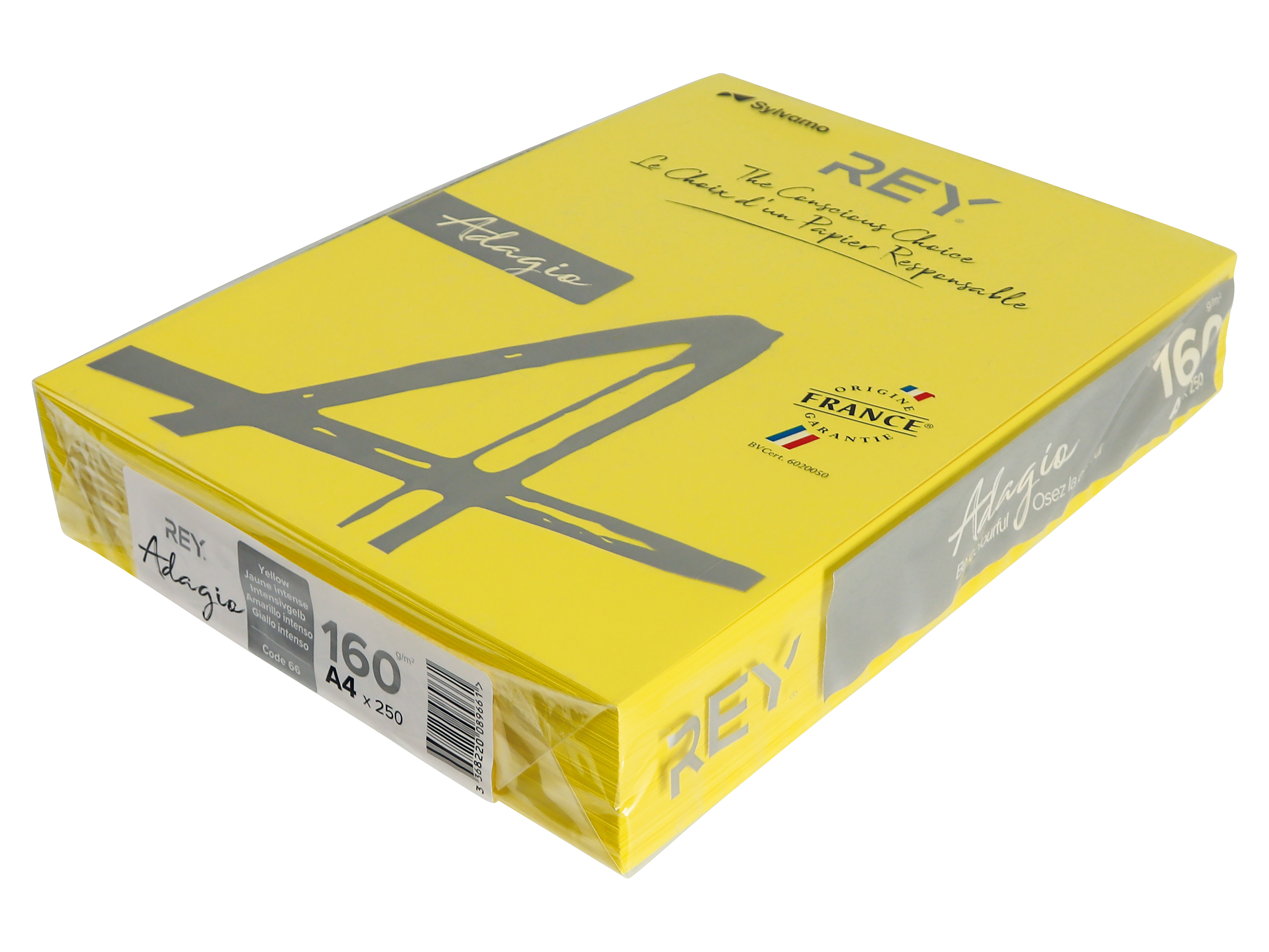 ADAGIO Kopierpapier A4, intensiv-gelb, 160 g/m²