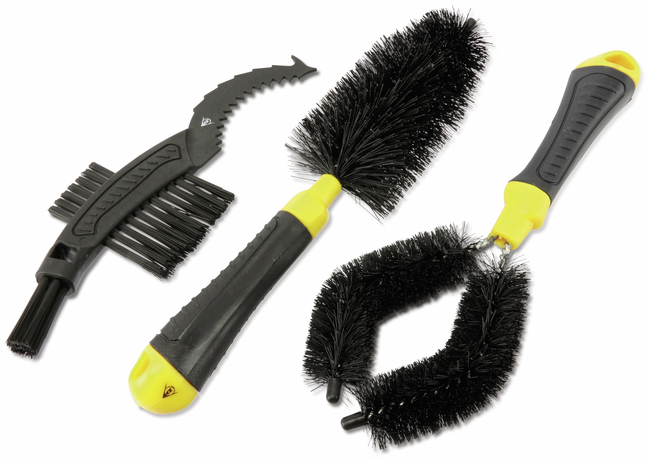 DUNLOP Fahrradbürsten-Set, 3-teilig