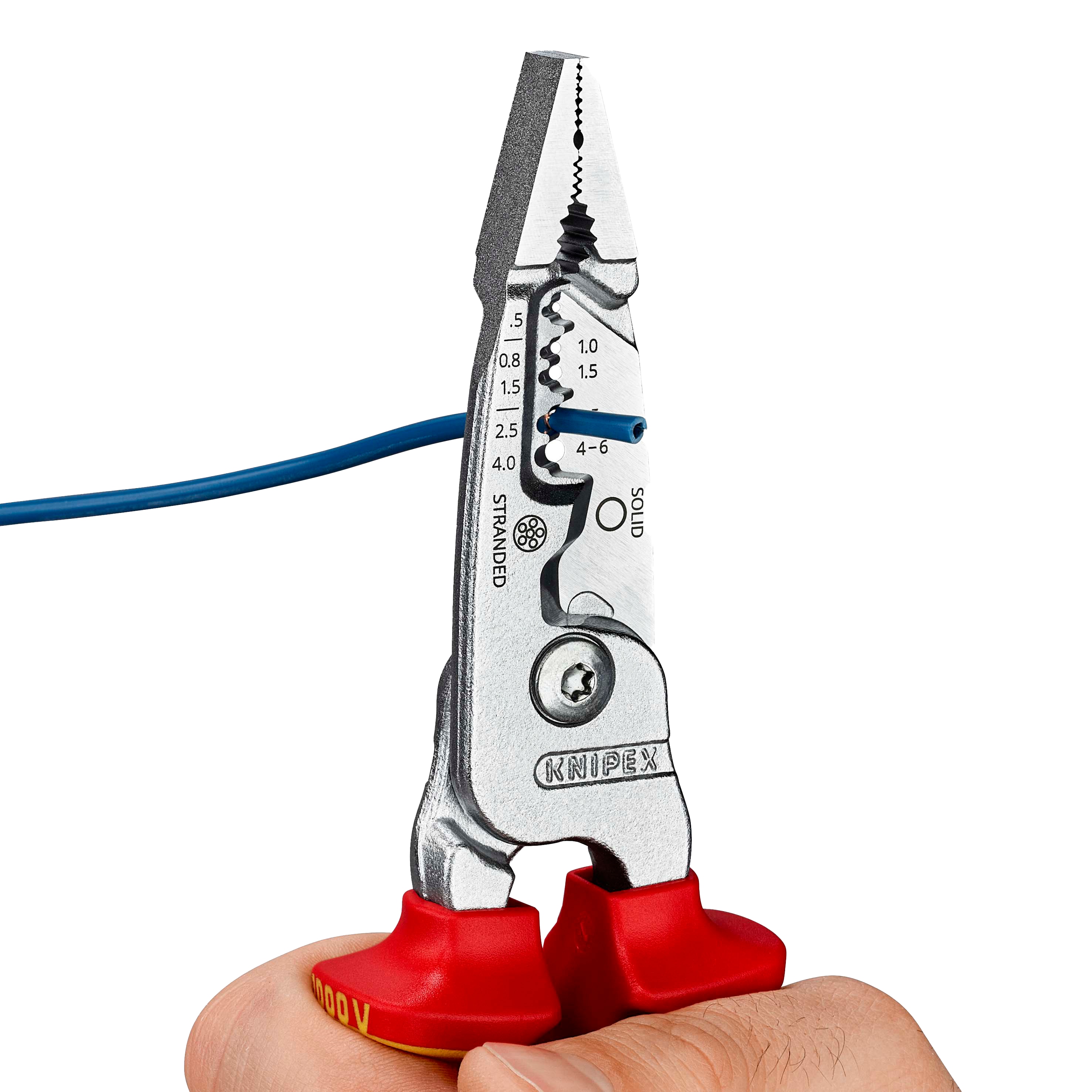 KNIPEX Multifunktions-Elektrikerzange, 13 76 200 ME, 200 mm KNIPEX Multifunktions-Elektrikerzange, 13 76 200 ME, 200 mm