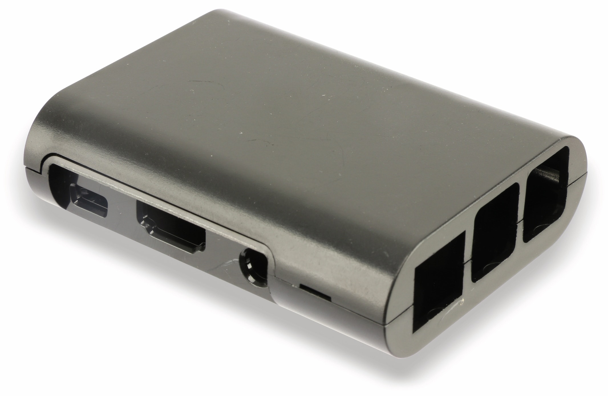 Raspberry Pi Gehäuse, Kunststoff, schwarz Raspberry Pi Gehäuse, Kunststoff, schwarz
