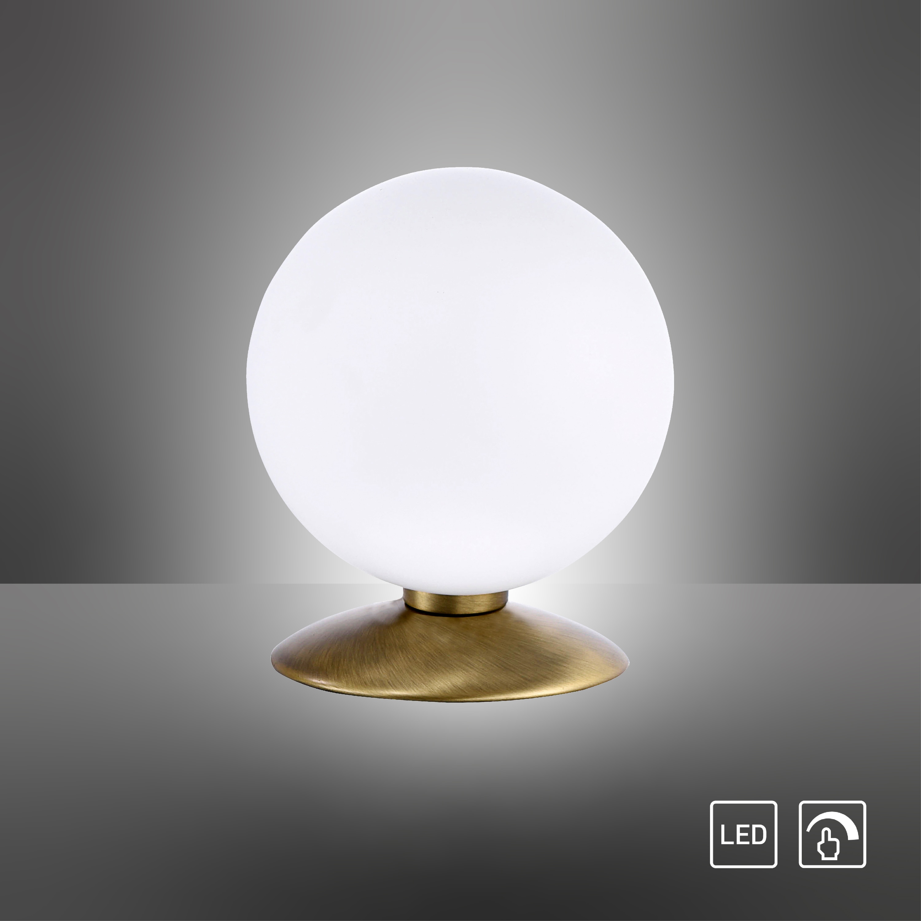 PAUL NEUHAUS LED-Tischleuchte 4013-11 altmessing, G9, 2,6 W, 265 lm, 3000 K