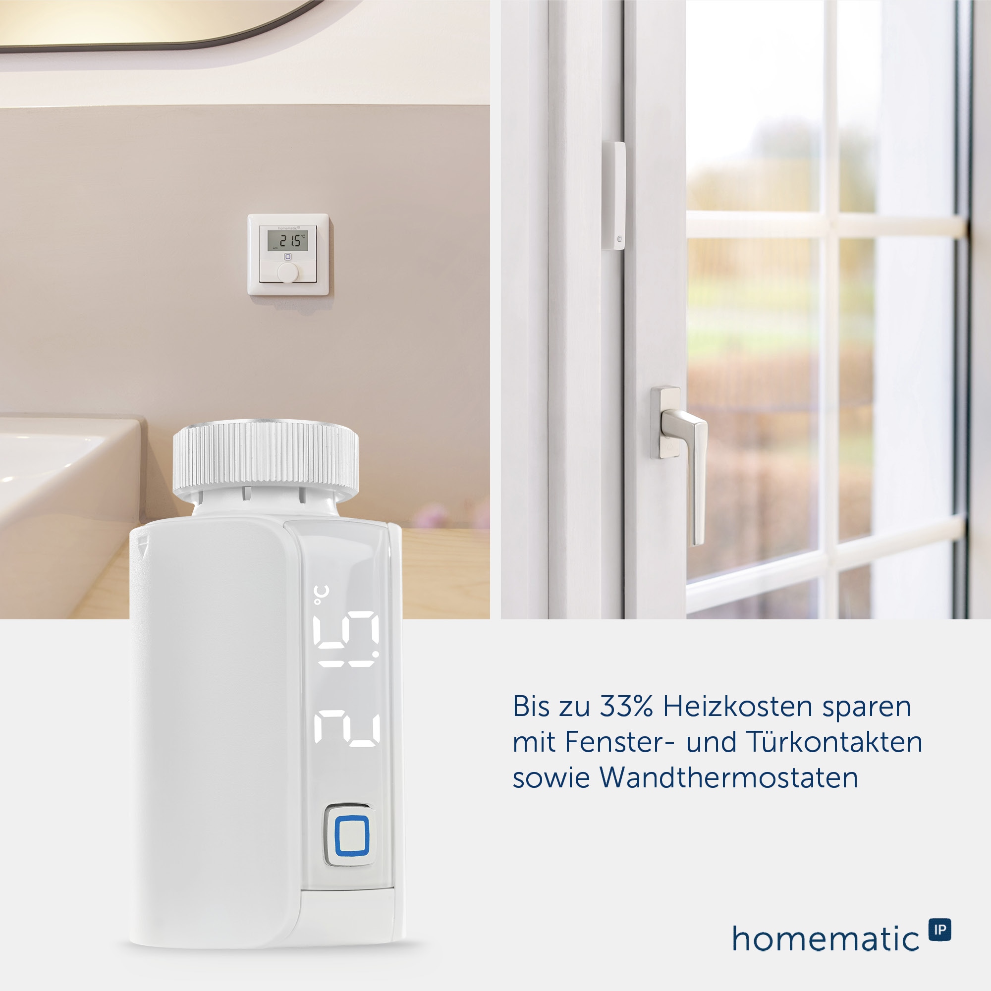 HOMEMATIC IP 155105A0, Heizkörperthermostat EVO