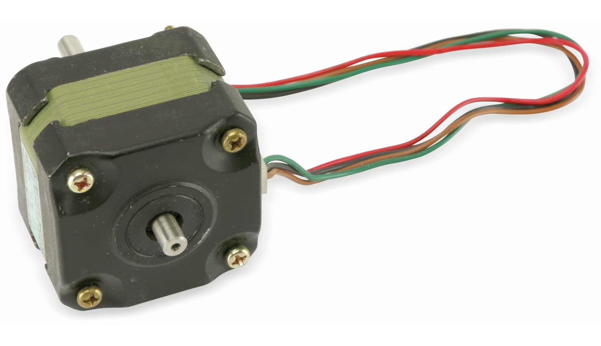 Schrittmotor, TANDON, KP4M2-203, 12 V-, 0,15 A, 1,8 ° Schrittmotor, TANDON, KP4M2-203, 12 V-, 0,15 A, 1,8 °