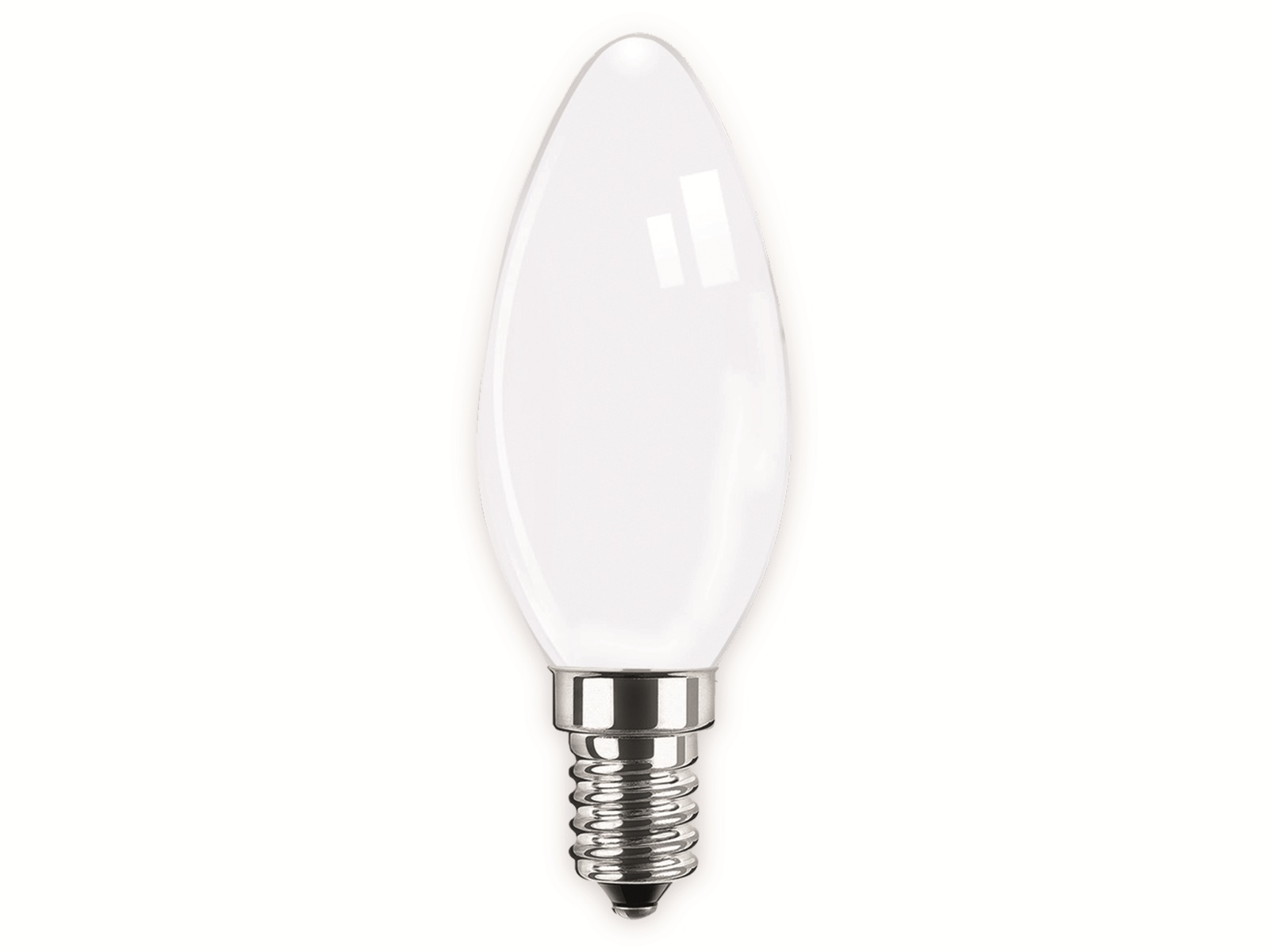 BLULAXA LED-Lampe 49059 Kerze, E14, EEK: F, 4,5 W, 470 lm, 4000 K, opal