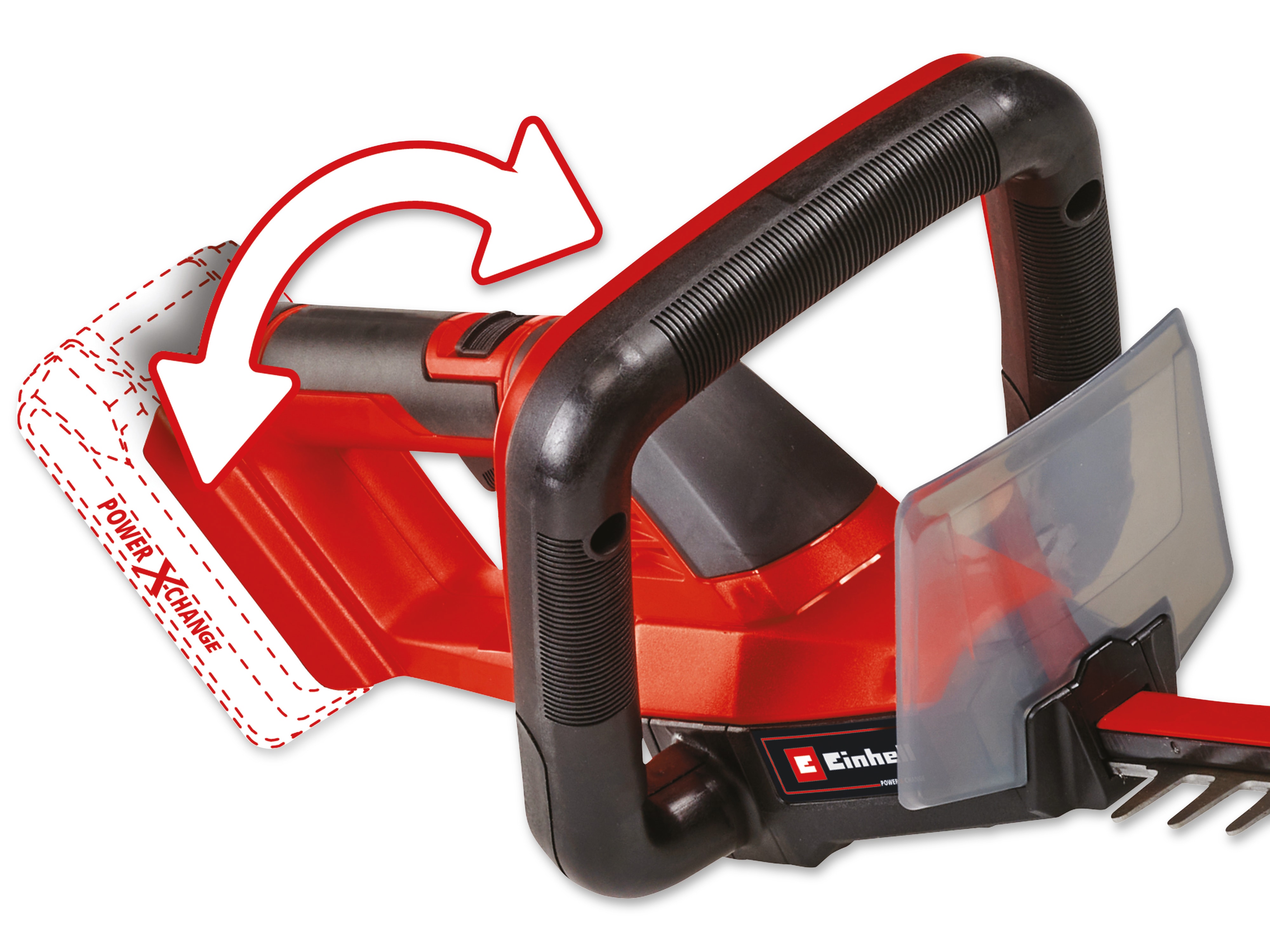 EINHELL Akku-Heckenschere GC-CH 18/50 Li Kit (1x 4,0 Ah)
