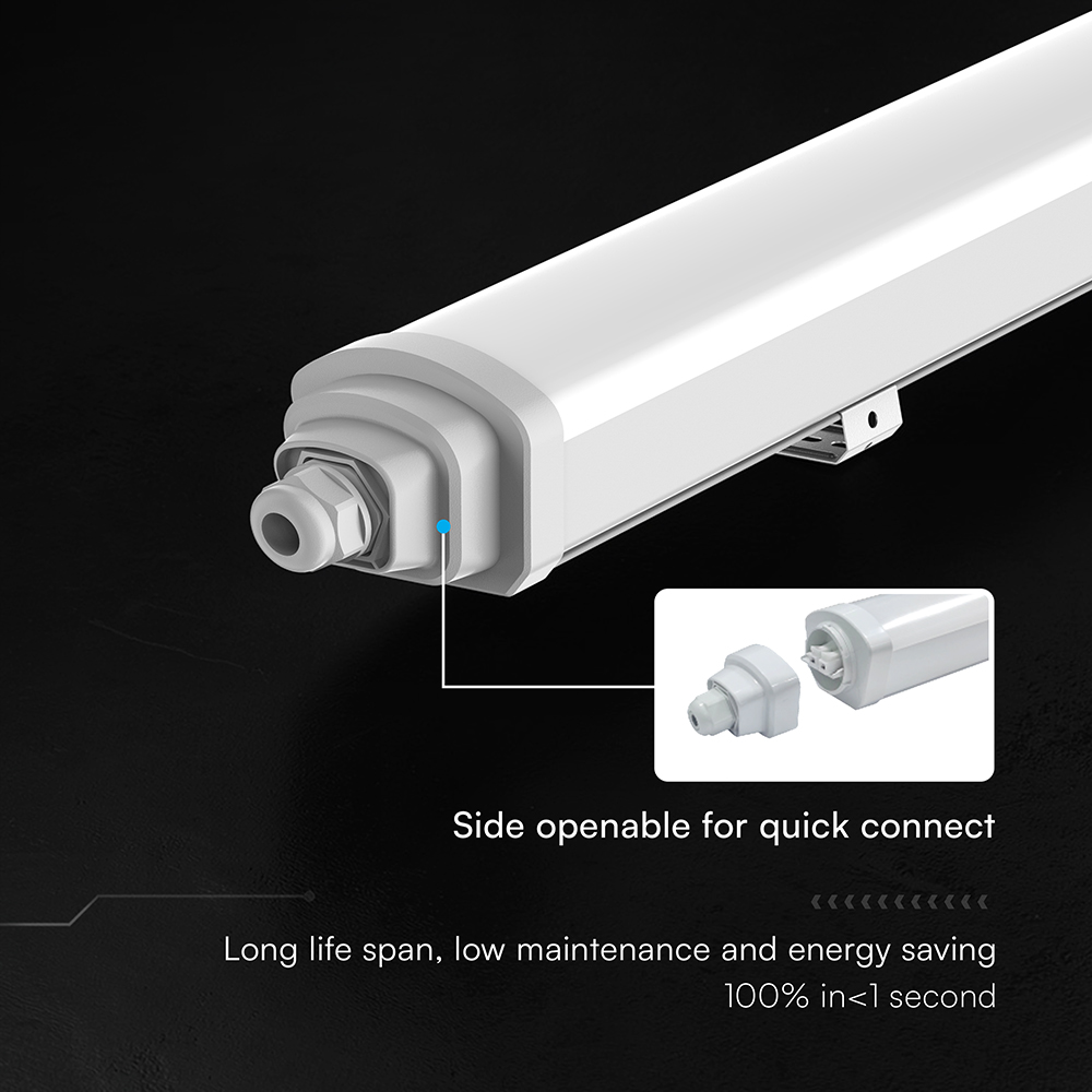 V-TAC LED-Deckenleuchte VT-233876 EEK: E, 36W, 4320lm, 4000K, 120°, IP65