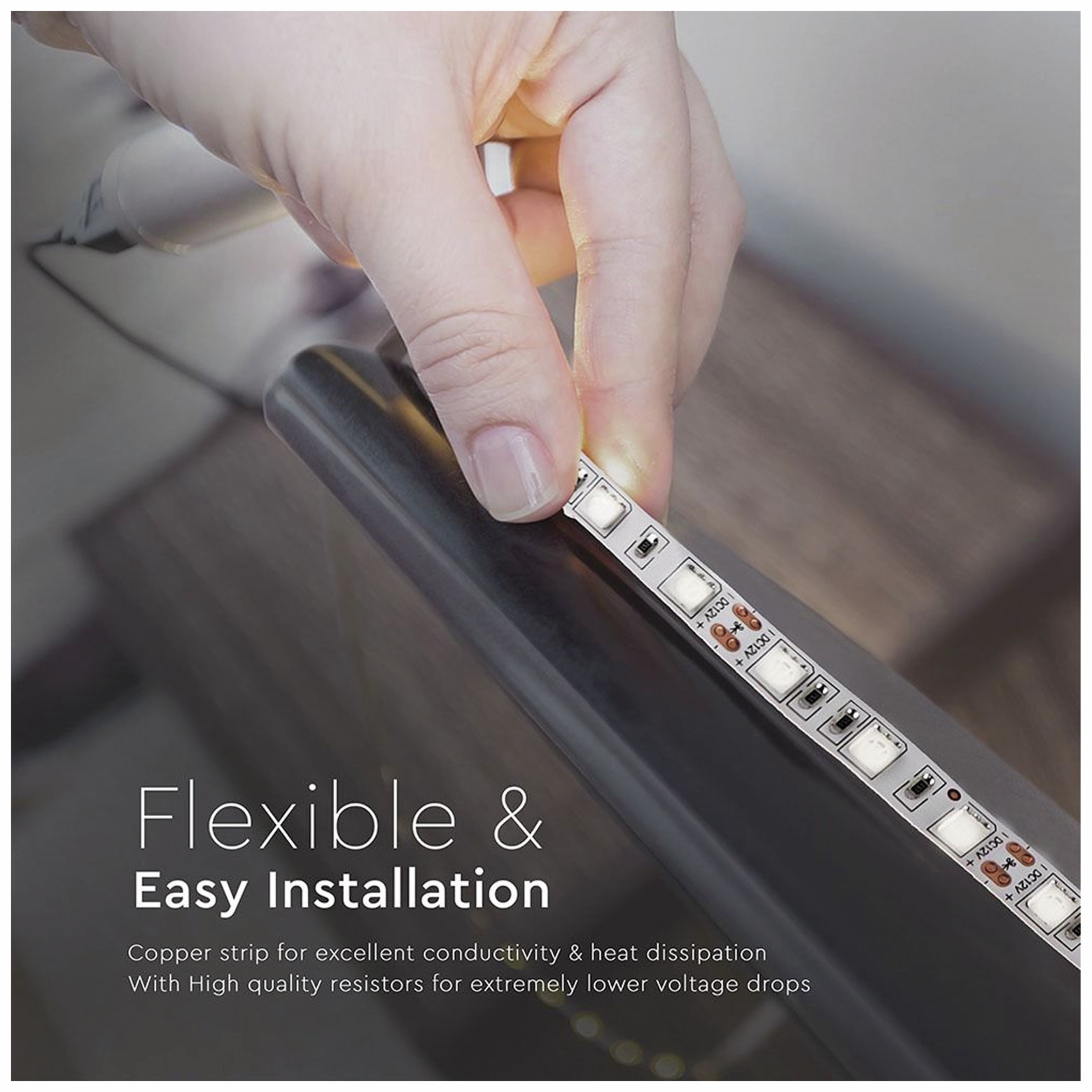 LED-Strip VT-5050 (2122), 300 LEDs, 5 m, 12V, 3000 K