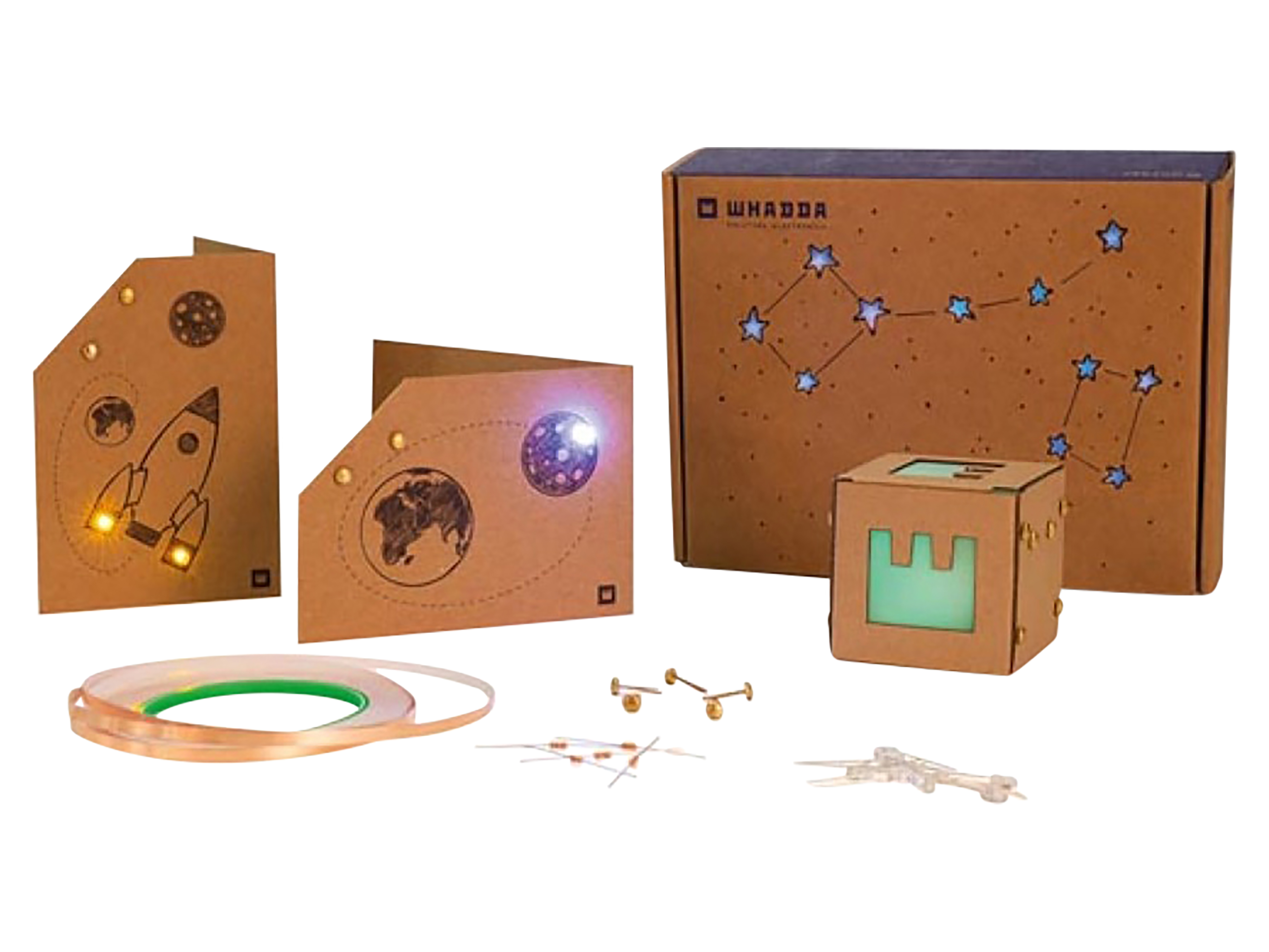 WHADDA Tape-o-Tronics Bastelbox WSEDU07 WHADDA Tape-o-Tronics Bastelbox WSEDU07