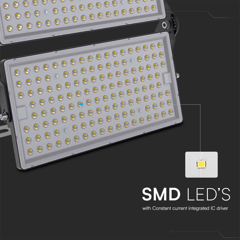 V-TAC LED-Fluter, VT-48500, EEK: D, 500W, 67500 lm, 4000 K, IP65, neutralweiß V-TAC LED-Fluter, VT-48500, EEK: D, 500W, 67500 lm, 4000 K, IP65, neutralweiß