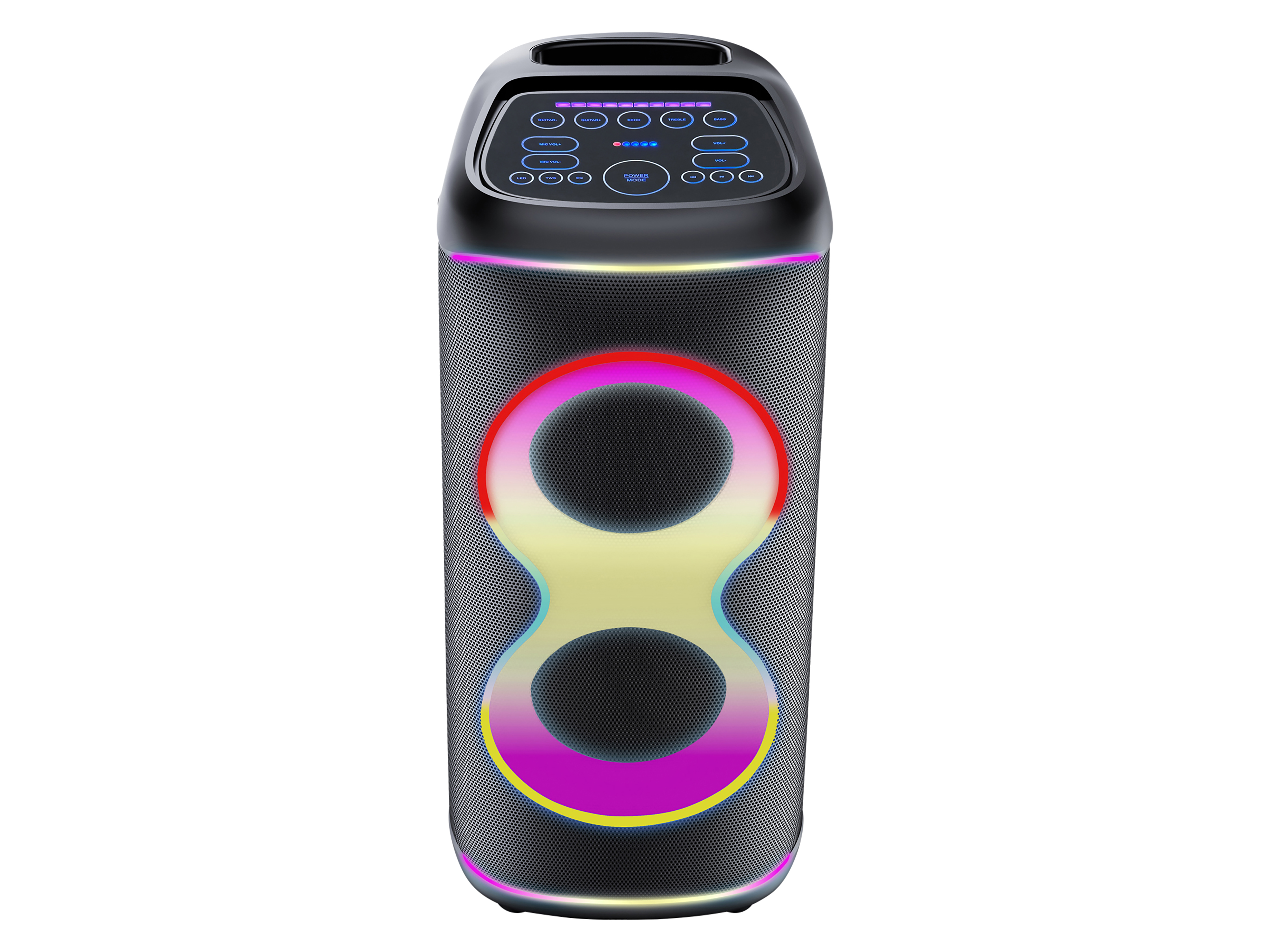 Bluetooth Lautsprecher DENVER BPS-370, 100 W, mit Licht-Animation