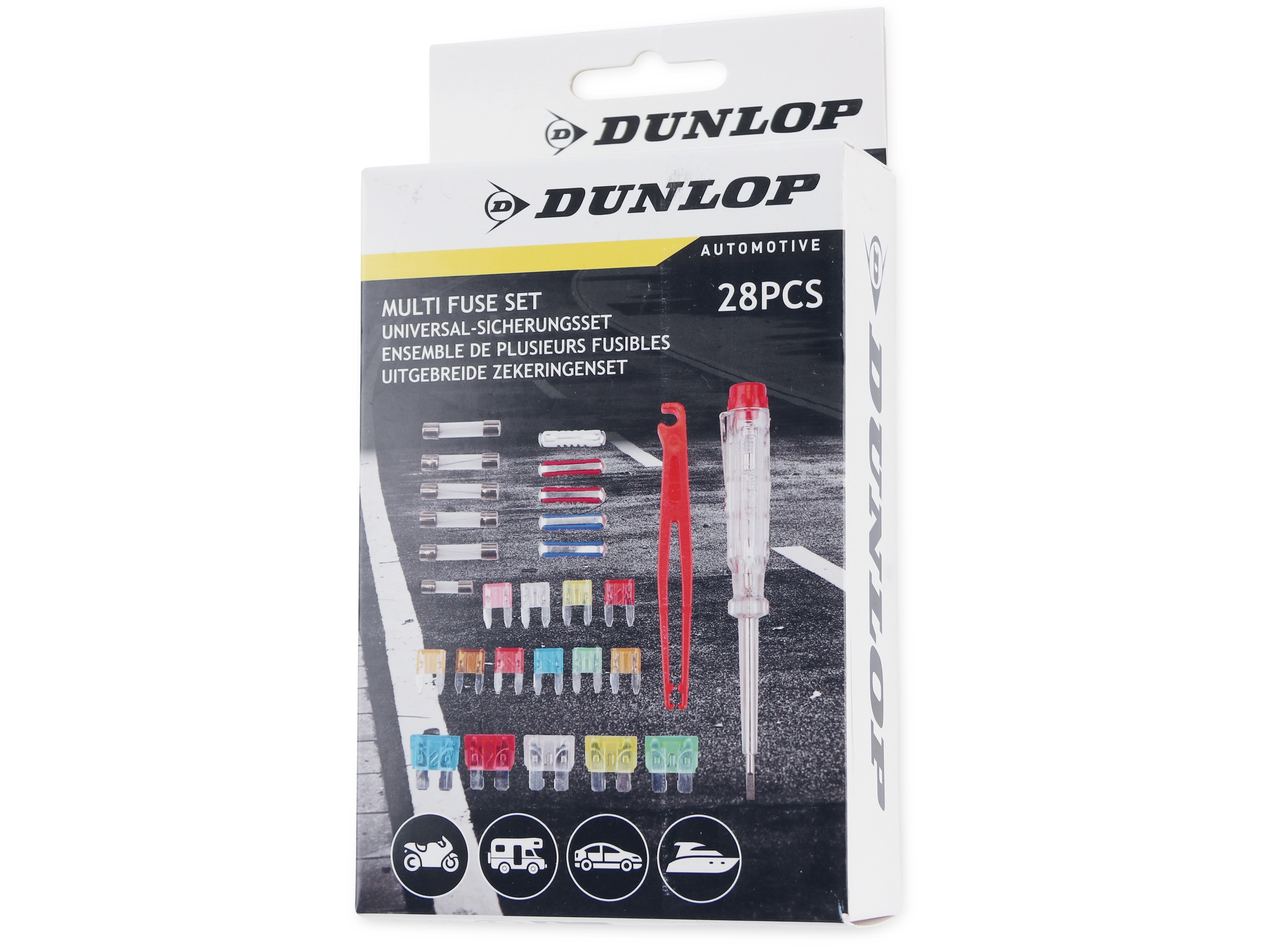 DUNLOP KFZ-Multisicherungs-Set, 28-teilig DUNLOP KFZ-Multisicherungs-Set, 28-teilig