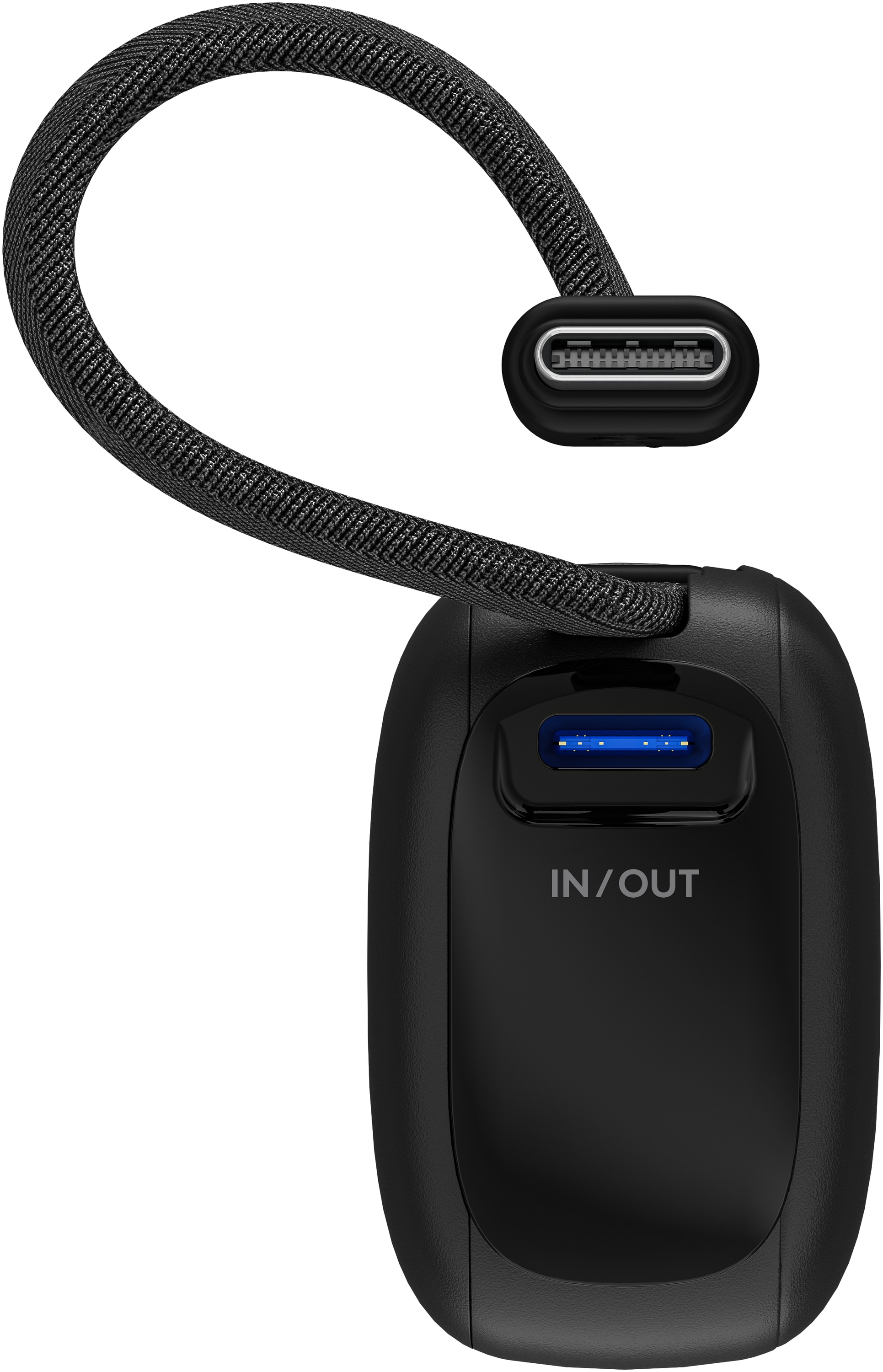 GOOBAY USB Powerbank 76250, 5.000mAh, 20 W, USB-A, USB-C, schwarz