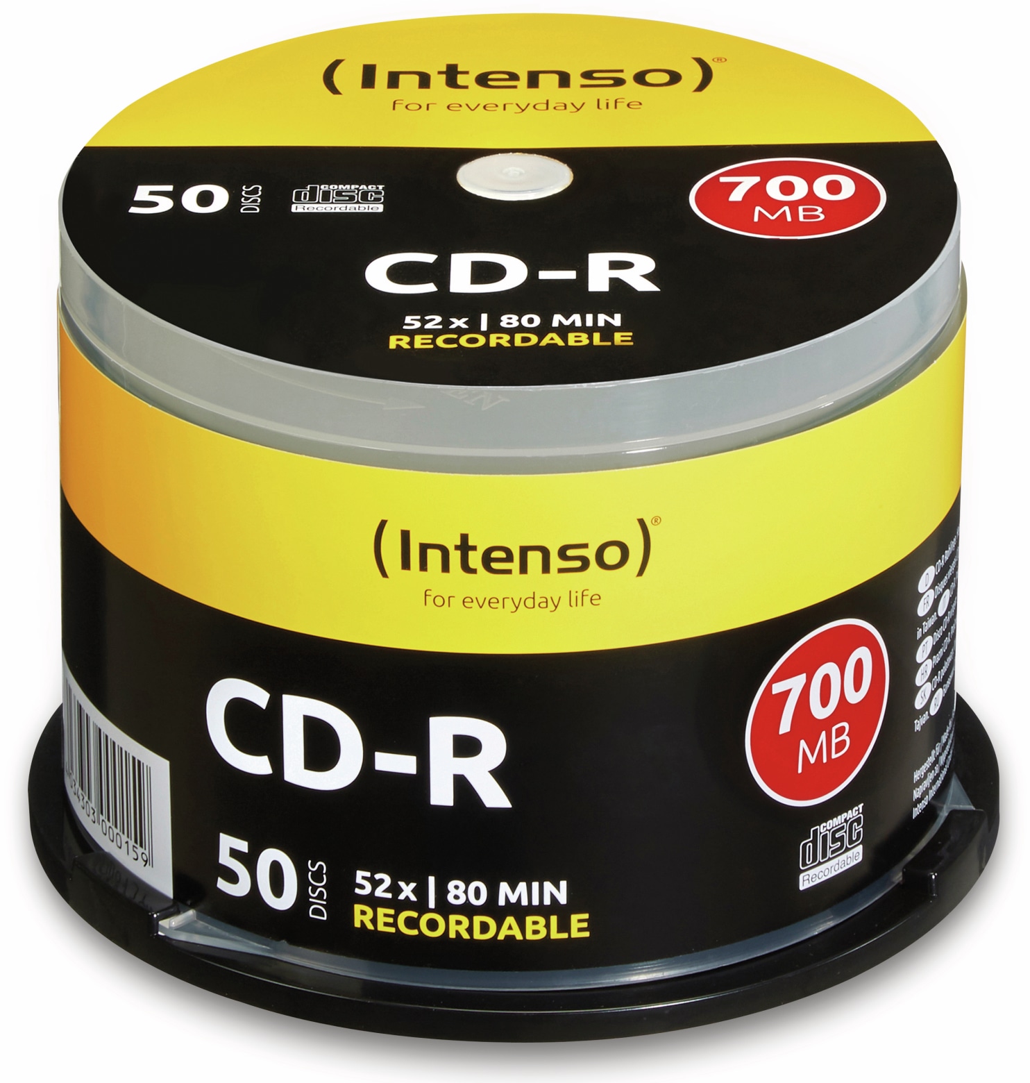 INTENSO CD-R Spindel, 50 Stück INTENSO CD-R Spindel, 50 Stück