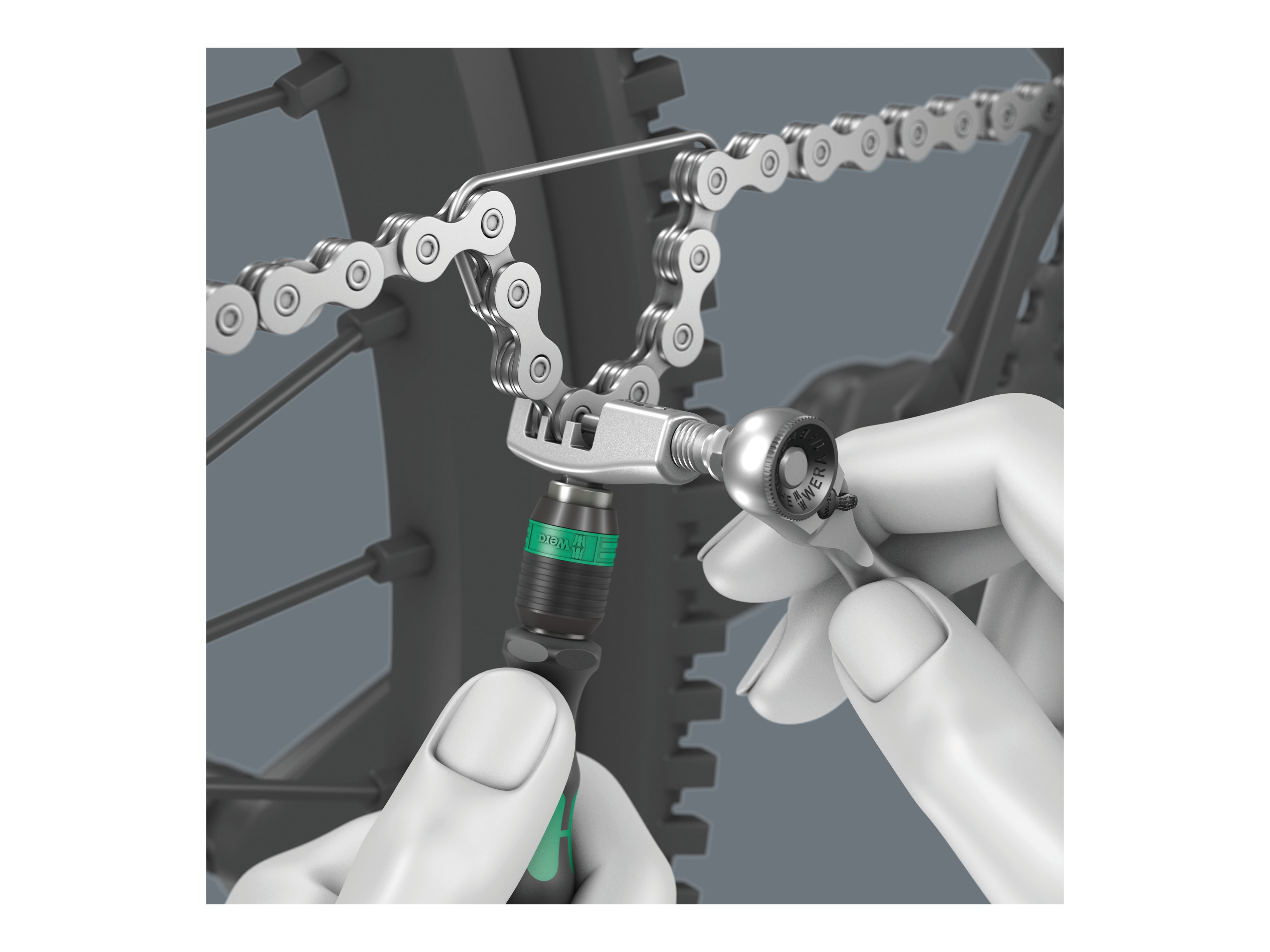 WERA Kettennieter Werkstatt-Set, 9532, 05136042001, 20-teilig